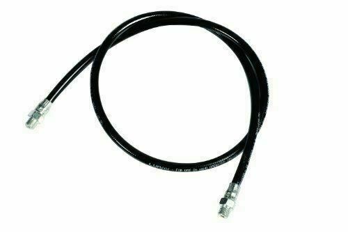 12 Pieces -36” Grease Hose Whip 1/8″ NPT Crimped Ends 4,500 PSI Working Pressure