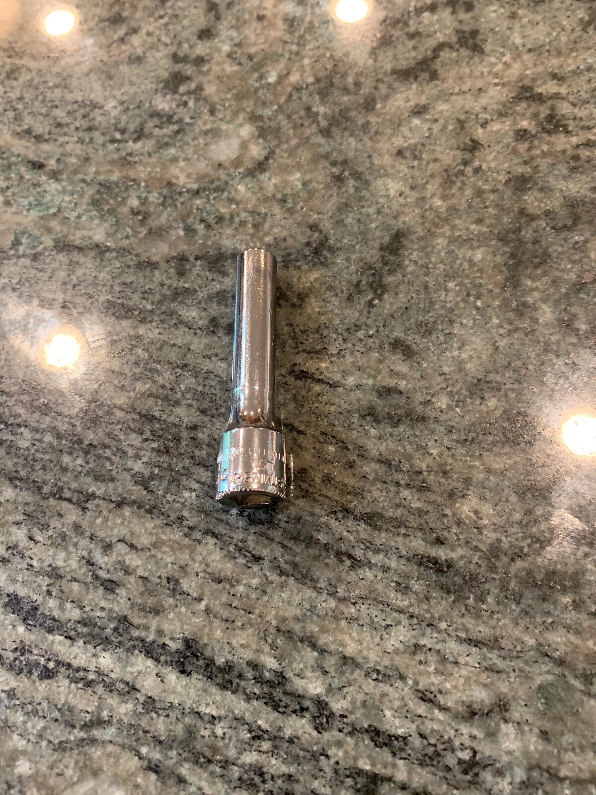 Snap-on stmm5.5 1/4 drive 5.5mm metric deep 6 point chrome socket
