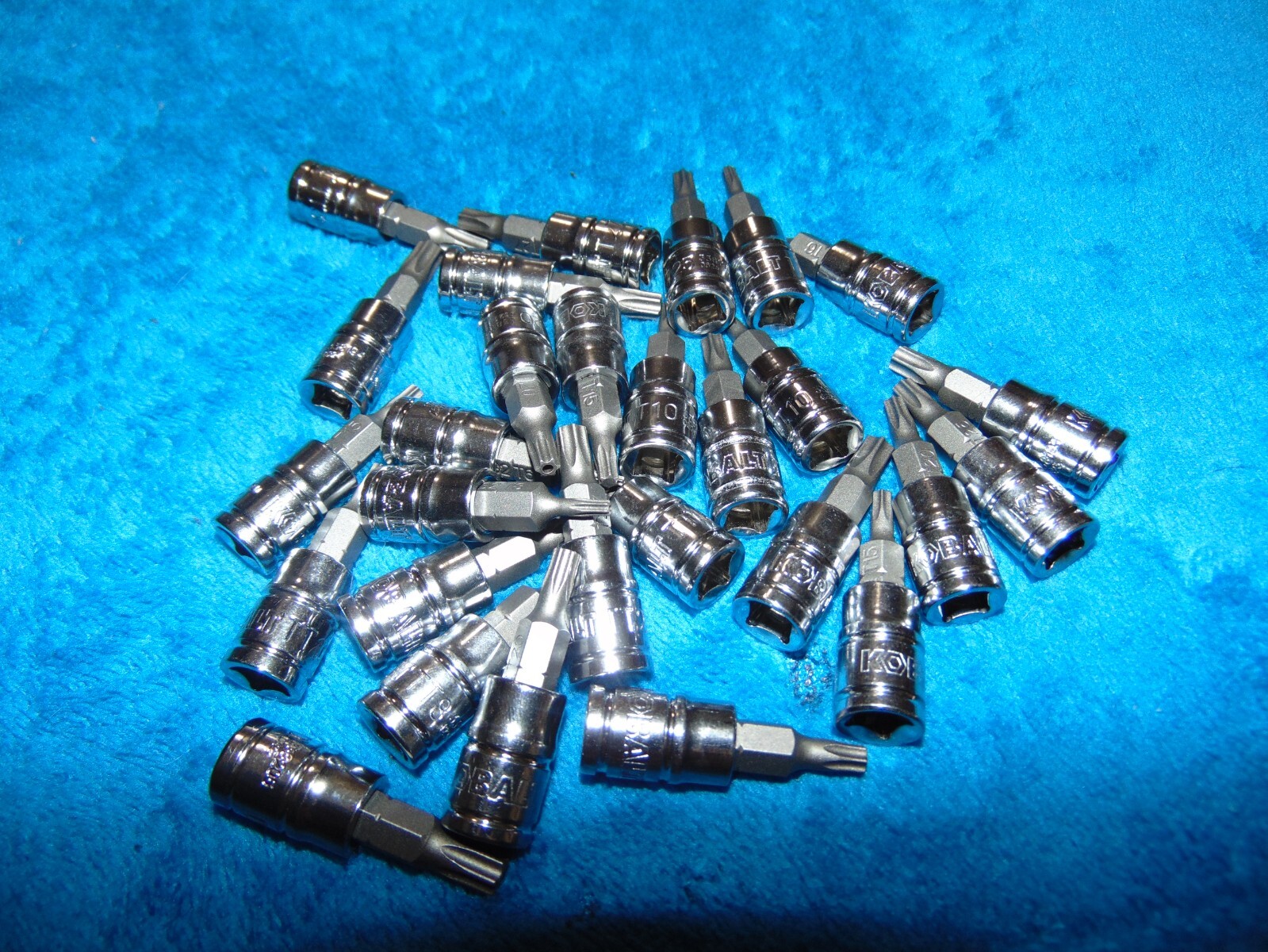KOBALT 1/4″ DRIVE TORX SOCKETS REGULAR & SECURITY- BRAND NEW YOUR CHOICE!