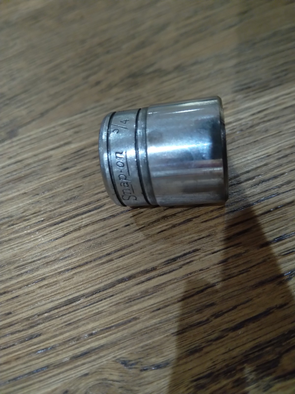 Snap-on Canada FS241 3/8″ drive 6-point SAE 3/4″ Flank drive shallow socket