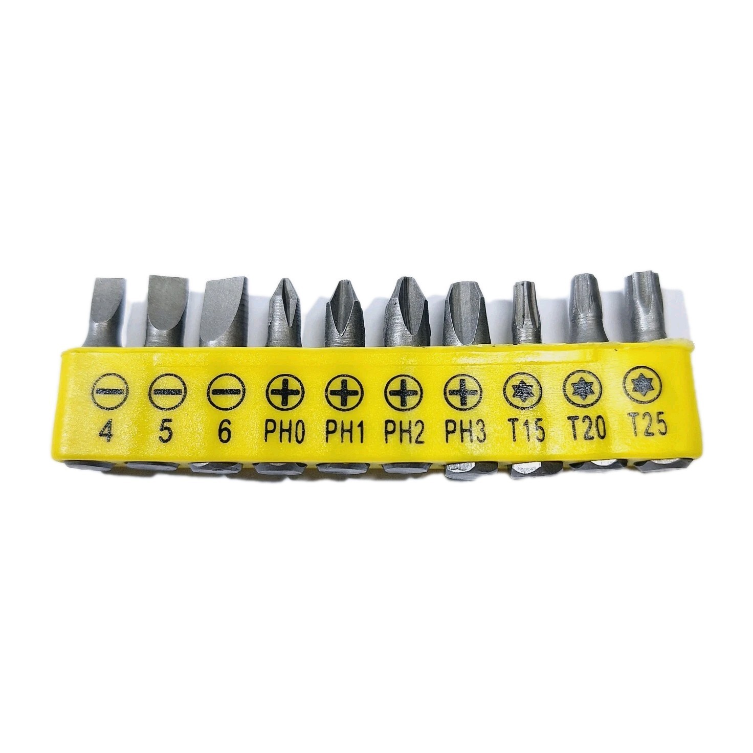 10pc L Type Screwdriver Bits Torx Hex Phillips Flat Head Key Set DIY Tool Set