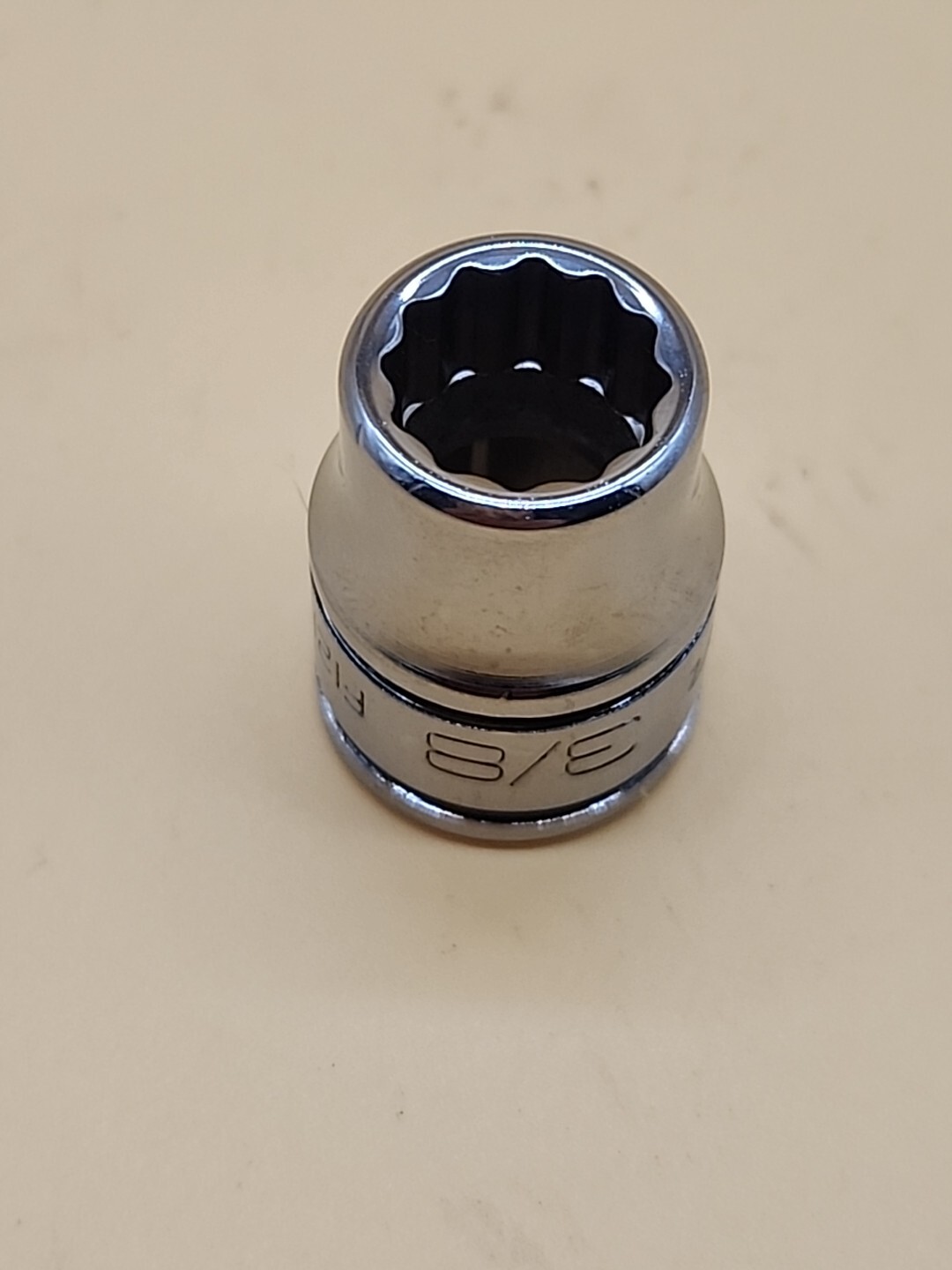 Snap On Tools F121 3/8″ Chrome Socket 12 Point 3/8″ Drive USA