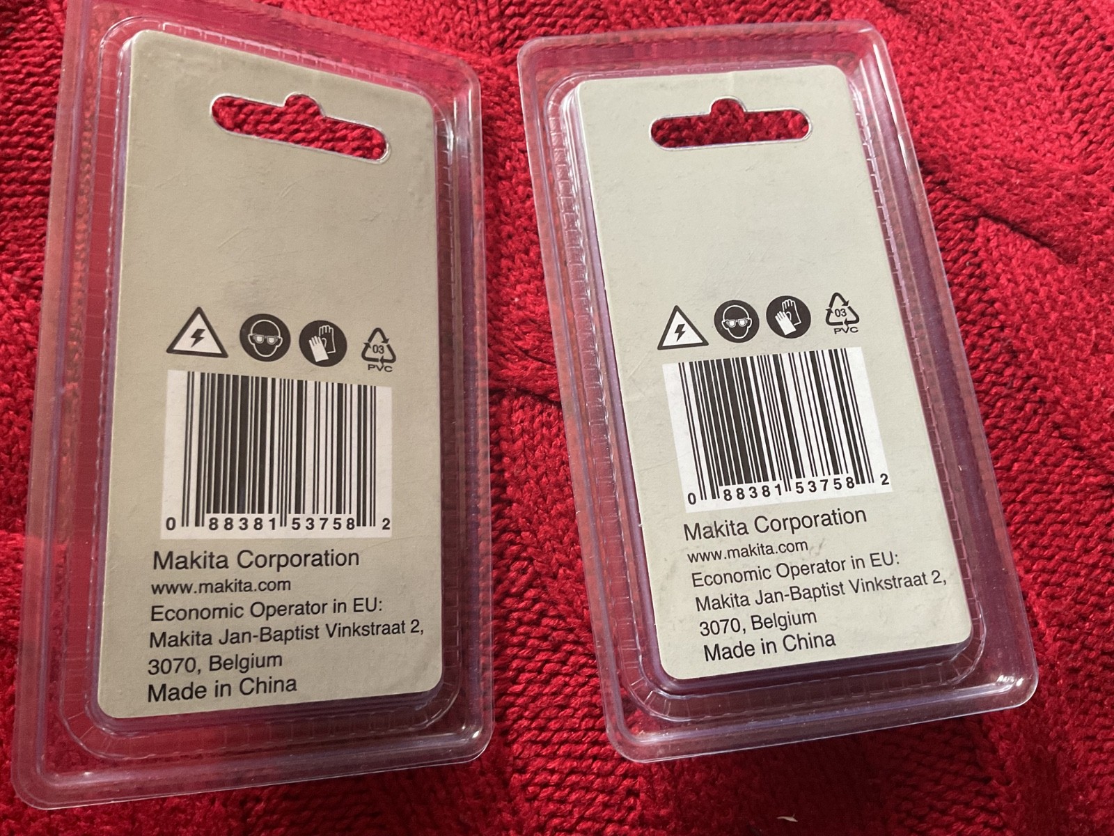 x2 – Pass Thru Socket 10mm – Genuine Makita Part – OEM No. B-65648 – New