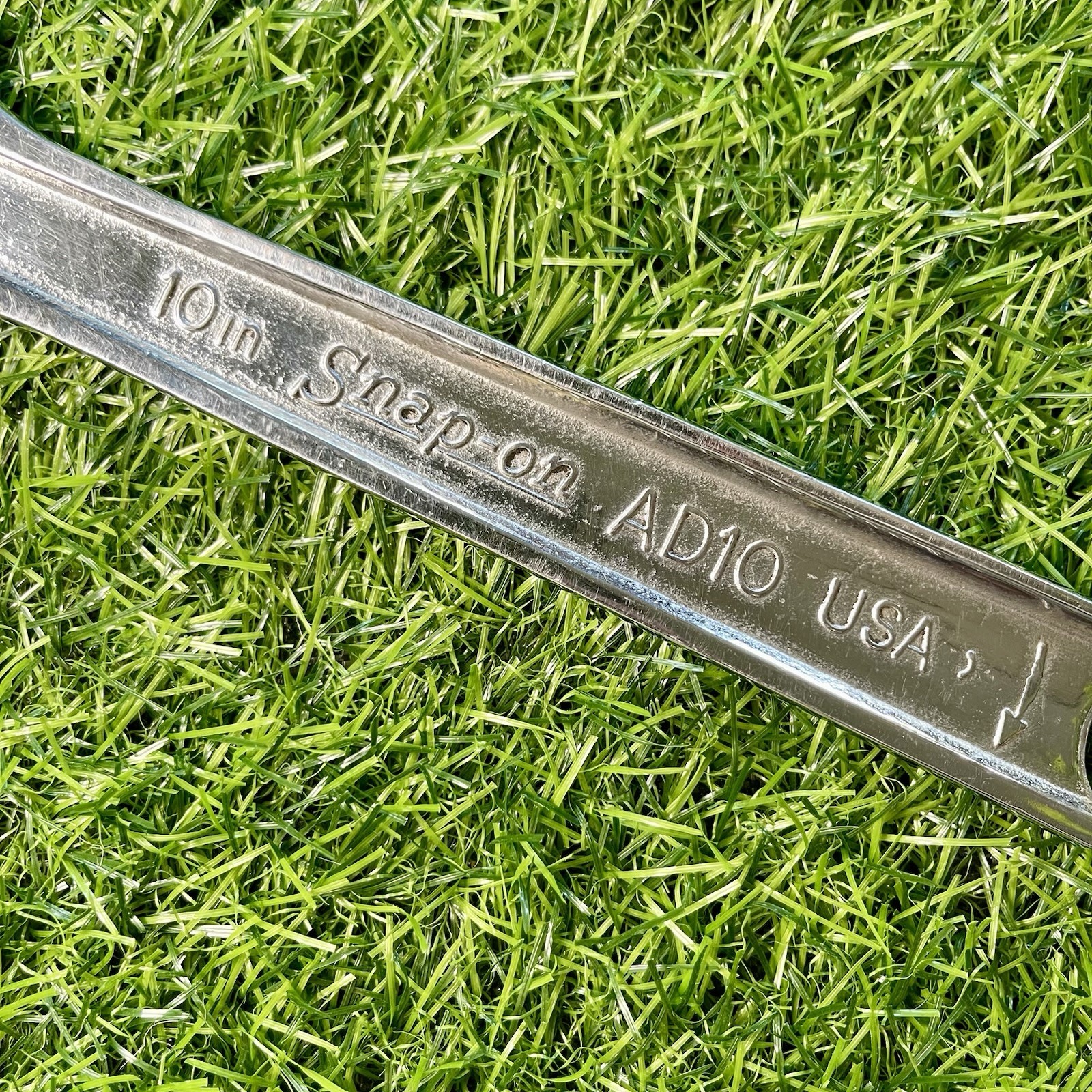 Snap On Tools AD10 10″ 250mm Chrome Adjustable Wrench Made in USA