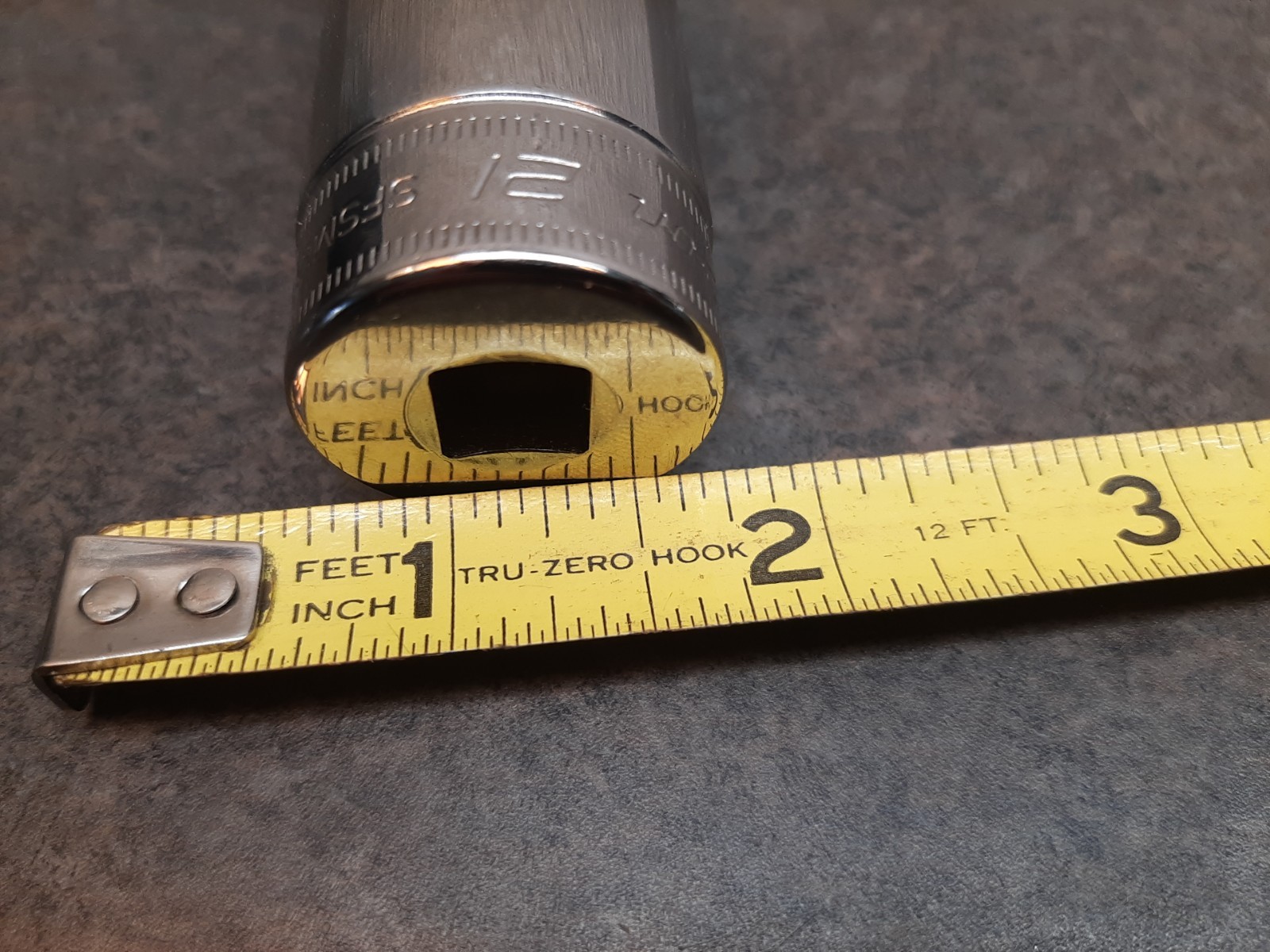 Snap On Tools SFSM21 USA 3/8″ Drive 21mm Metric 6 Point Deep Chrome Socket NEW