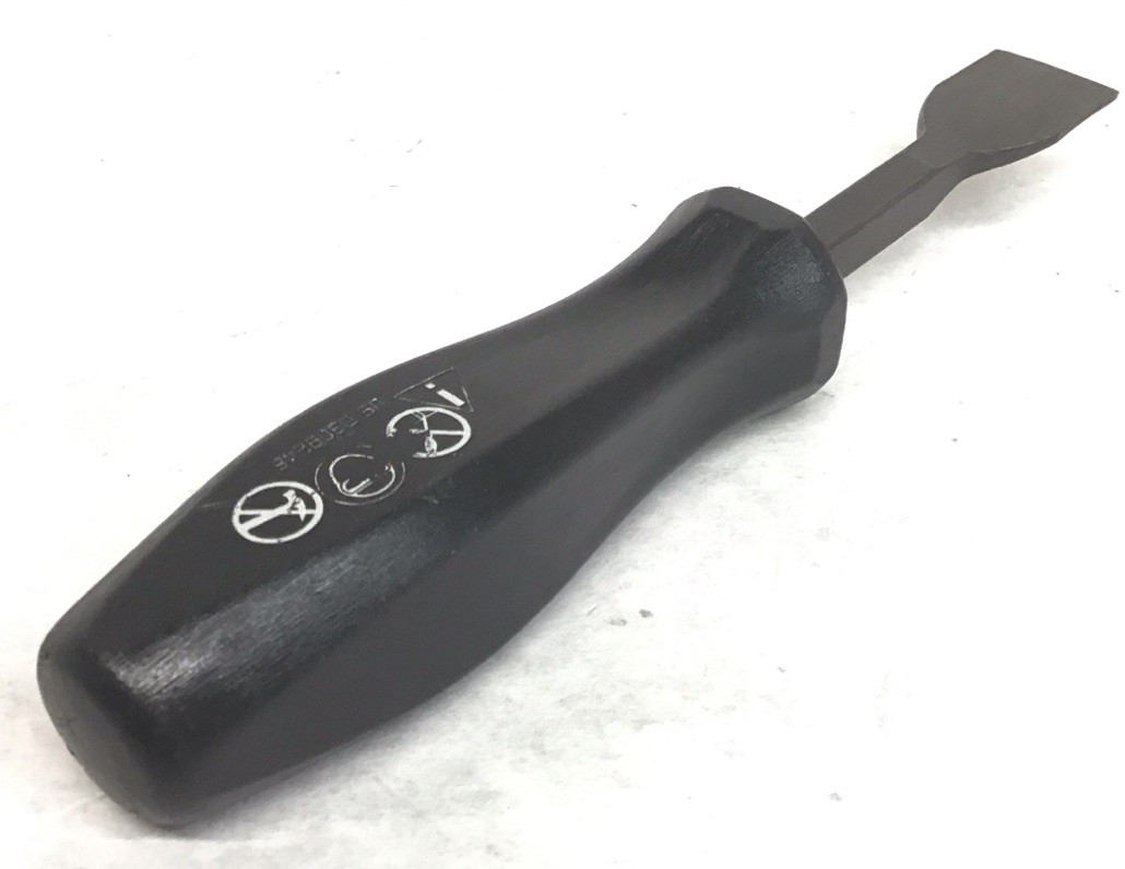 Snap On CSA8C Rigid Carbon Scraper Black Hard Handle Made in USA Has Marks