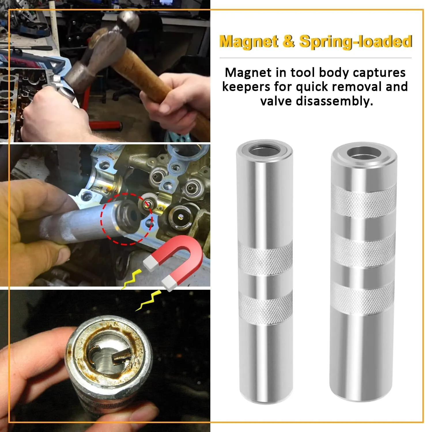 Valve Keeper Valve Spring Compressor Installer & Removal Tool 36050 For Toyota