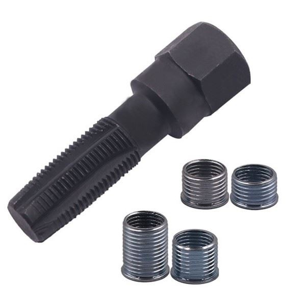 Reamer Tap Tool Rethread Repair Kit Steel Vehicle Accessories Practical