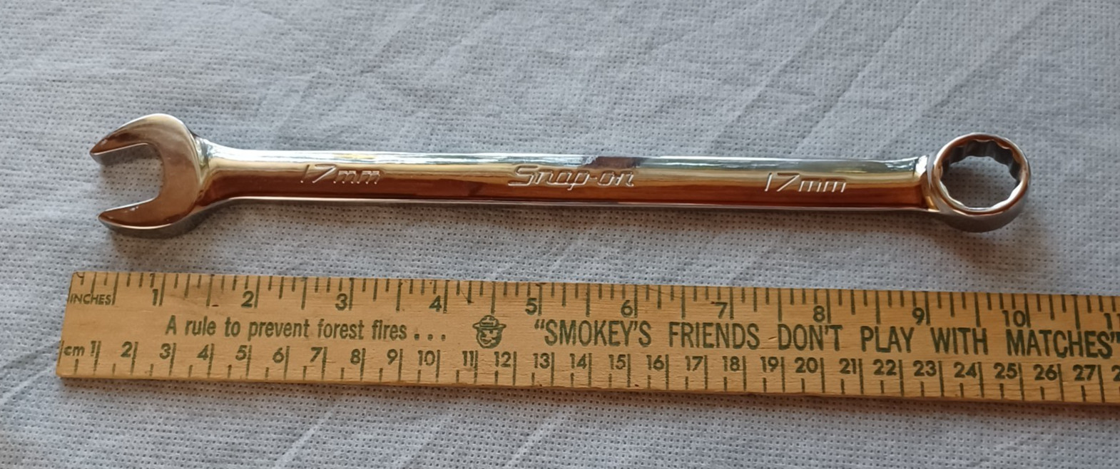 Snap-On 17mm 12-Point Metric Combination Wrench ~ OEXM170B