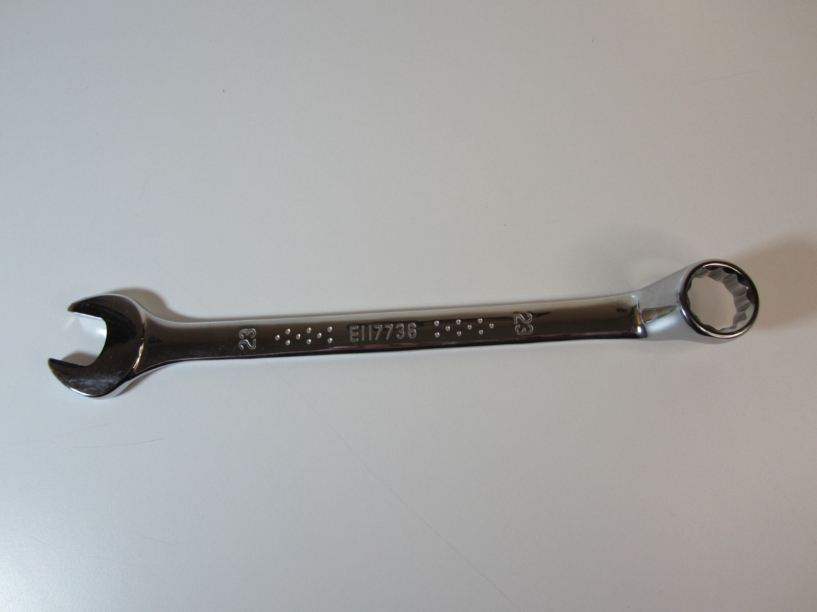 ( NEW ) EXPERT TOOLS EII7736 23mm offset combination 12 point wrench