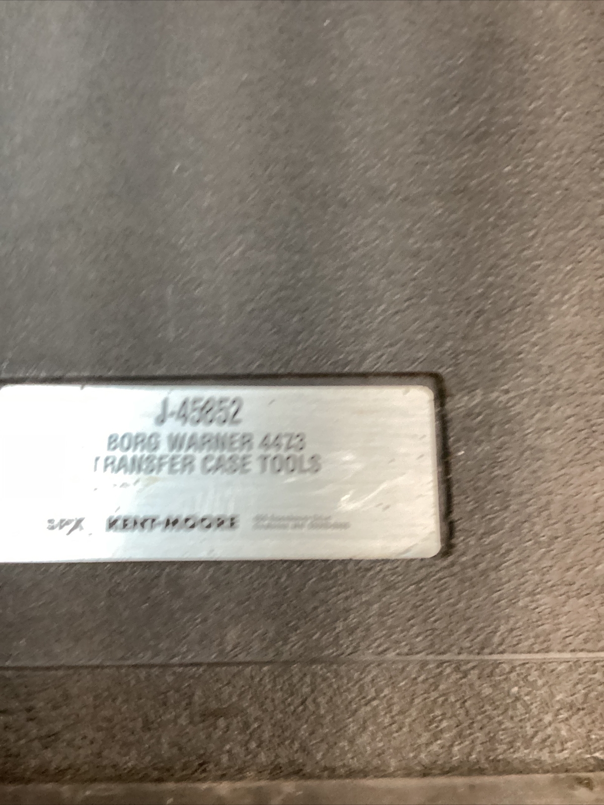 Kent Moore J-45852 Borg Warner 4473 Transfer Case Tools