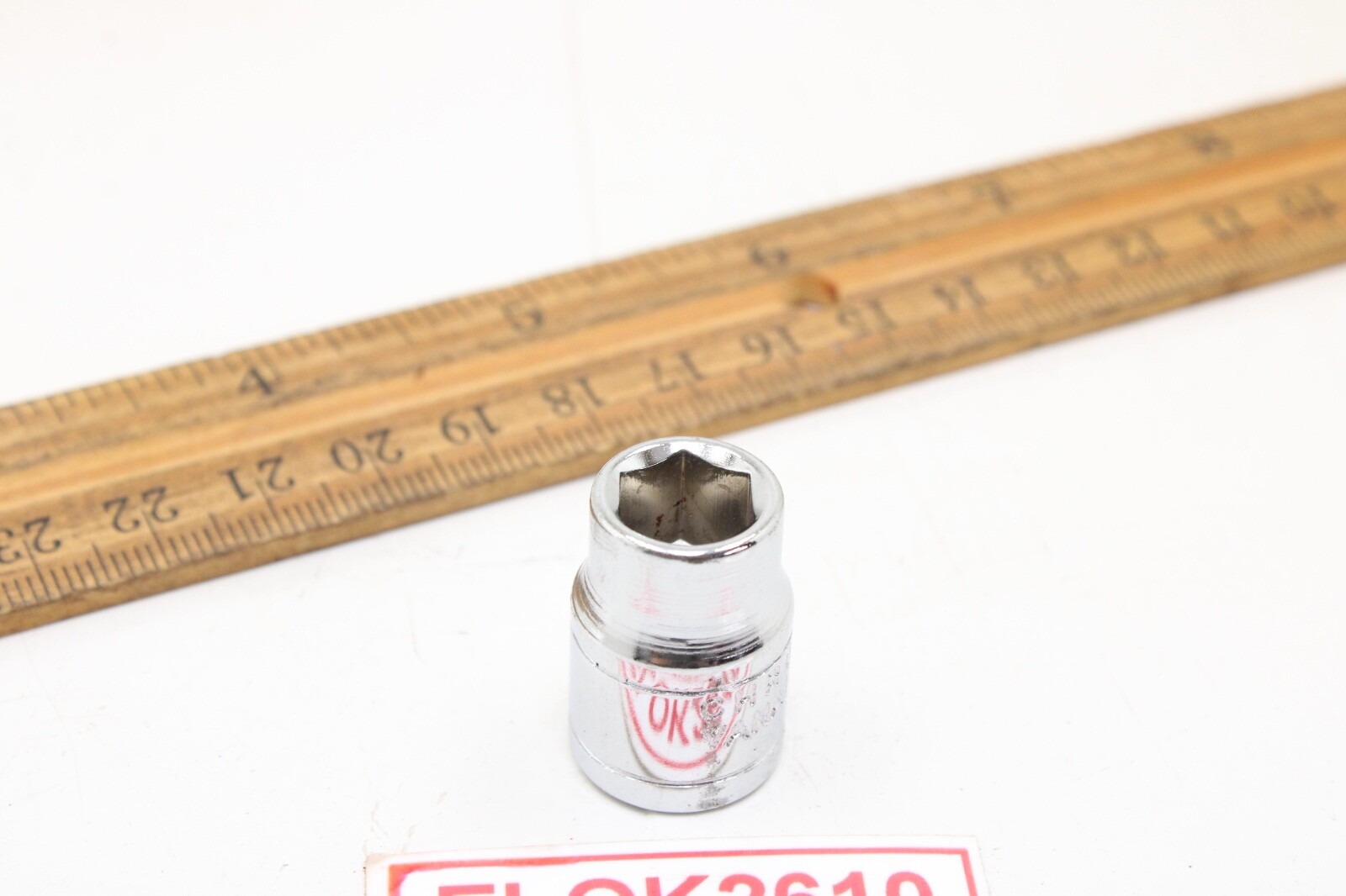 Reliant 86602 3/8″ SAE Chrome 3/8″ Drive 6 Point Shallow Socket