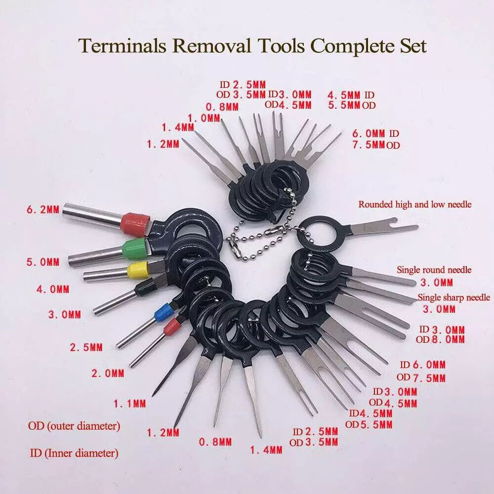 Compact 26-in-1 Automotive Terminal Removal & Installer Toolkit
