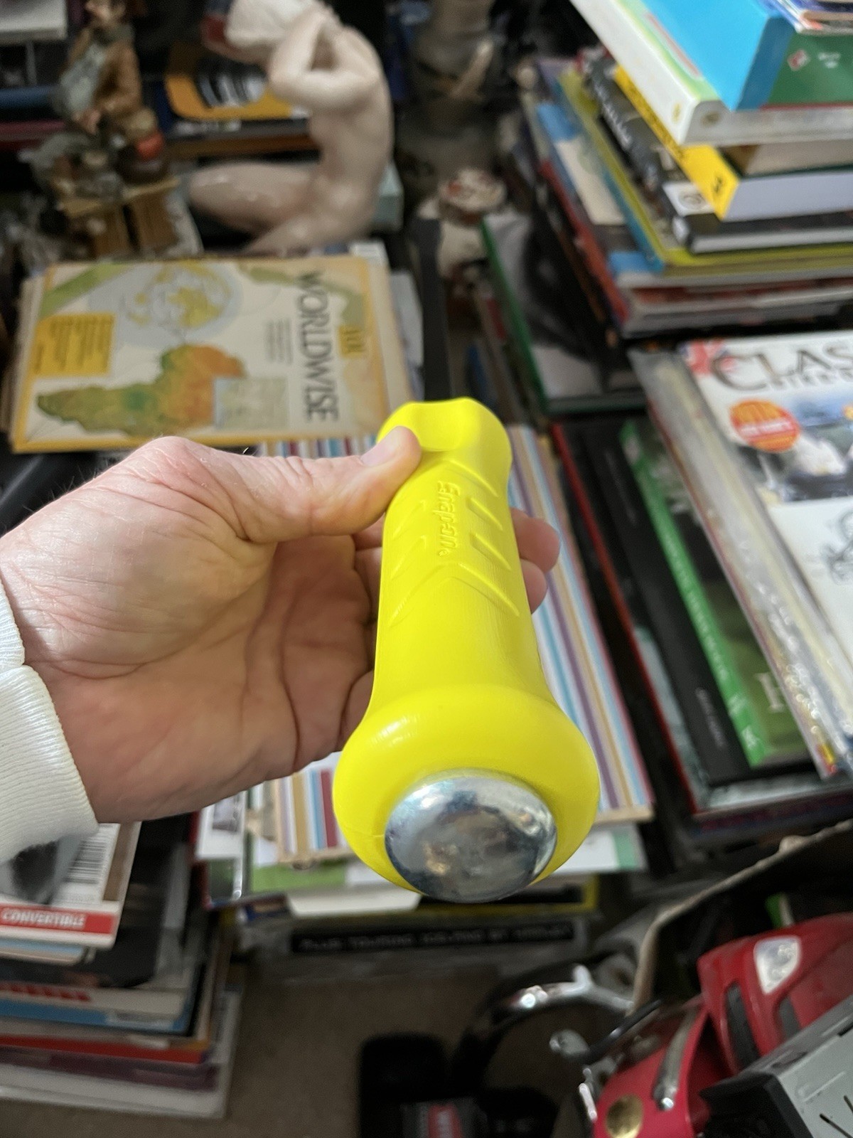 New Snap On Striking Pry Bar Heavy Duty 18” Bright Hi Vis Yellow made in USA