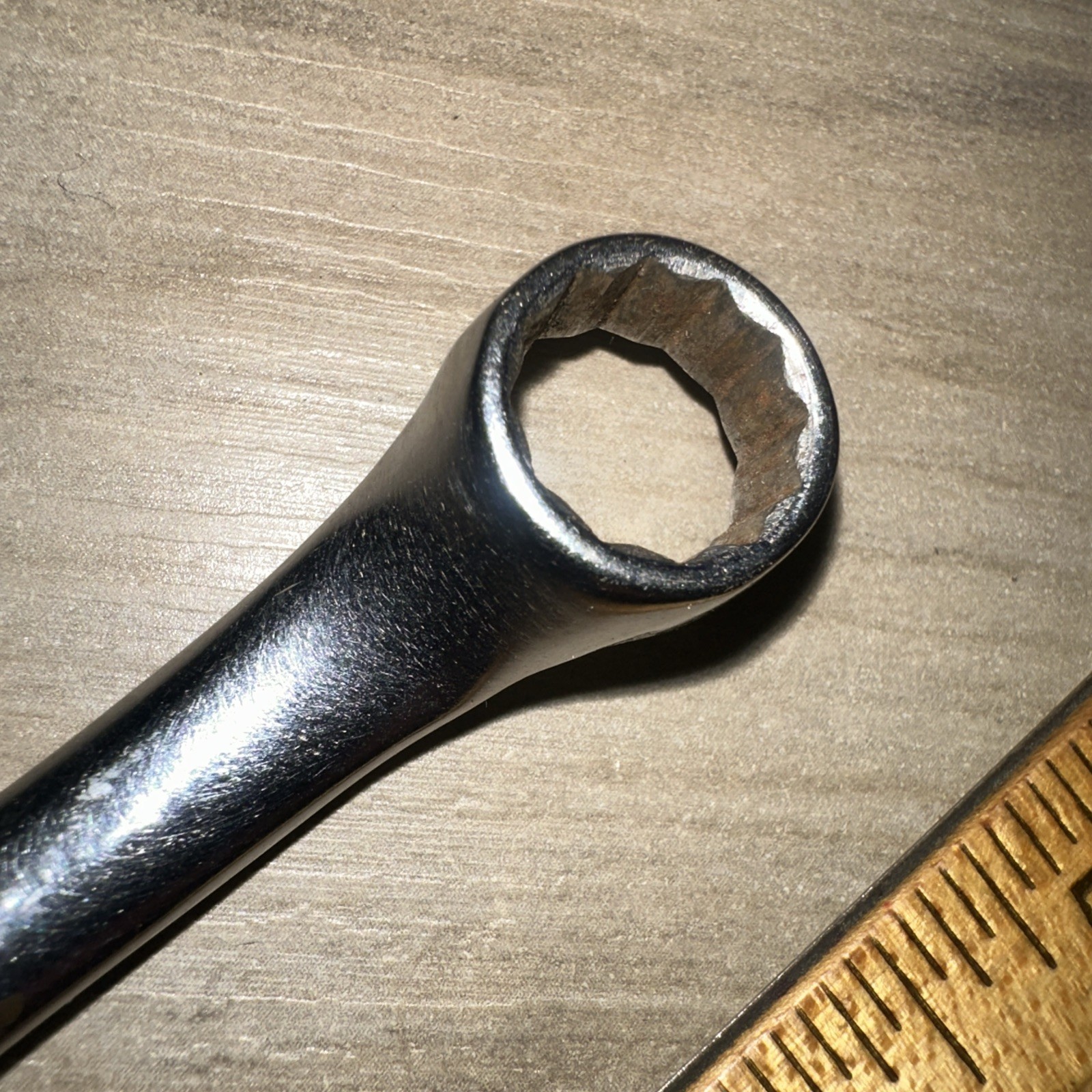 SNAP ON XS1214S 3/8″ x 7/16″ Double BOX End WRENCH Early Date Code! Nice Shape!!