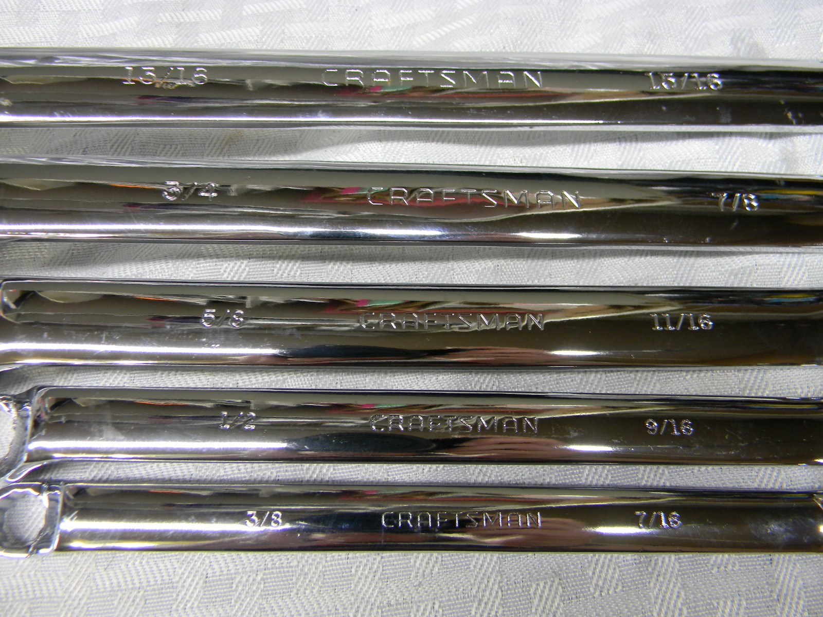 CRAFTSMAN 5PC SAE 12PT DEEP OFFSET DOUBLE BOX END WRENCH SET 3/8″-15/16″ #44349