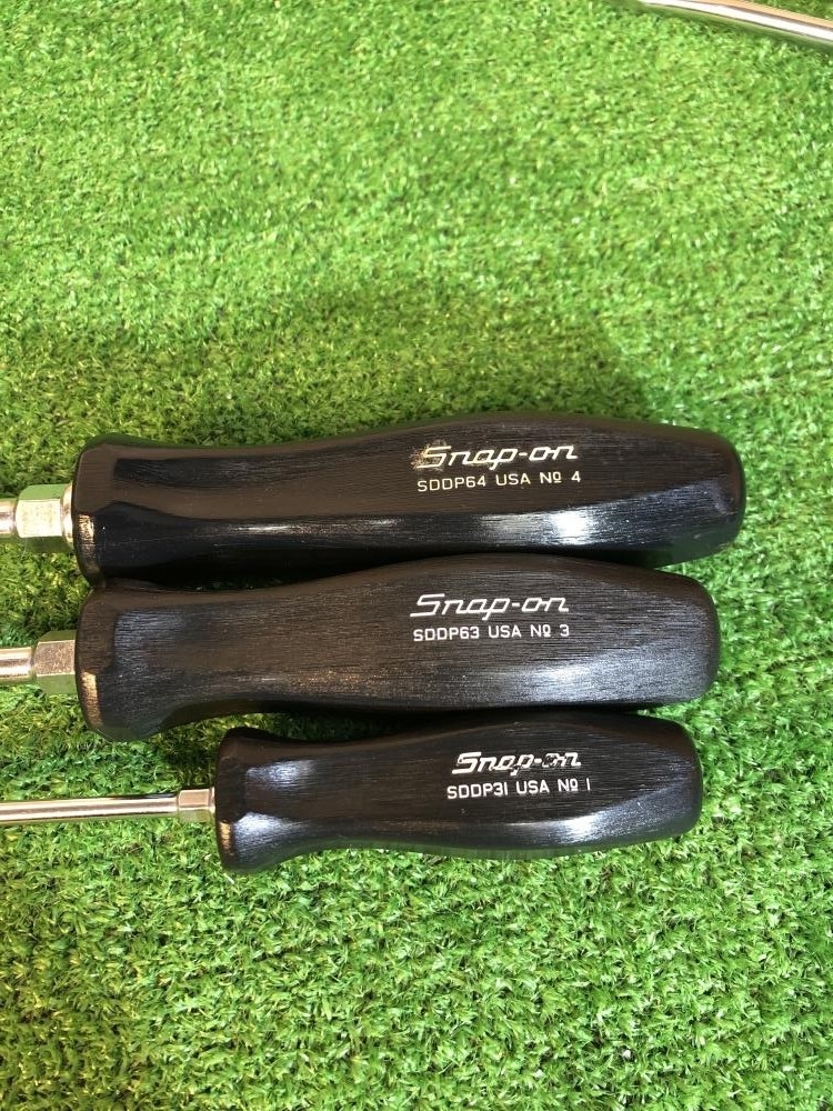 Snap-on Tools Screwdrivers sert of 7 SDD1/2/6/8+SDDP31/63/64 Near Mint