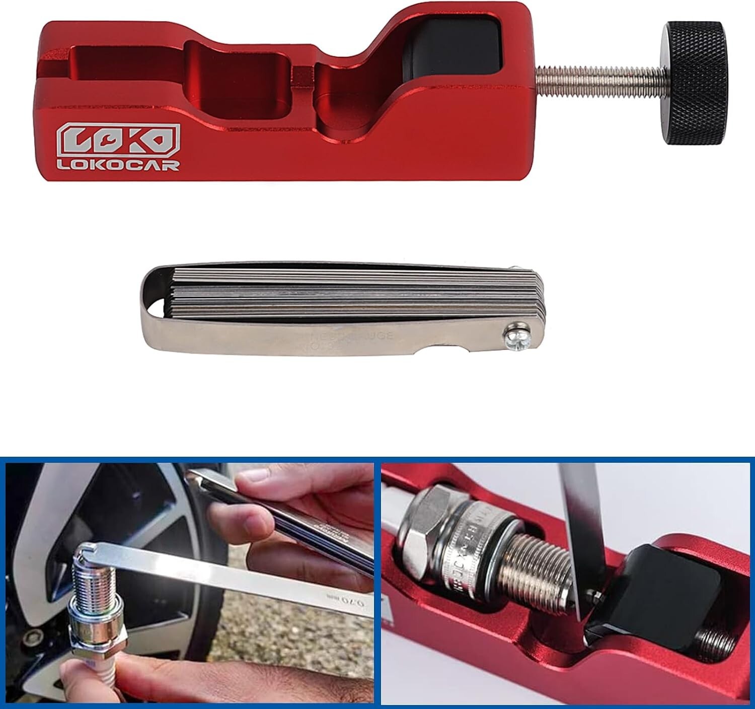 Spark Plug Gap Tool Gauge 10mm/12mm/14mm/16mm Measuring Adjustment Universal