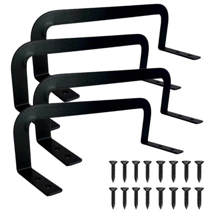 4Pcs Metal Bed Frame Anchors Mattress Holders Home Improvement Solution
