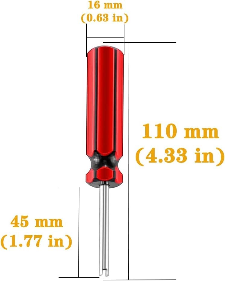 5x Car Auto Screwdriver Valve Stem Core Remover Tire Tube Installer Repair Tool