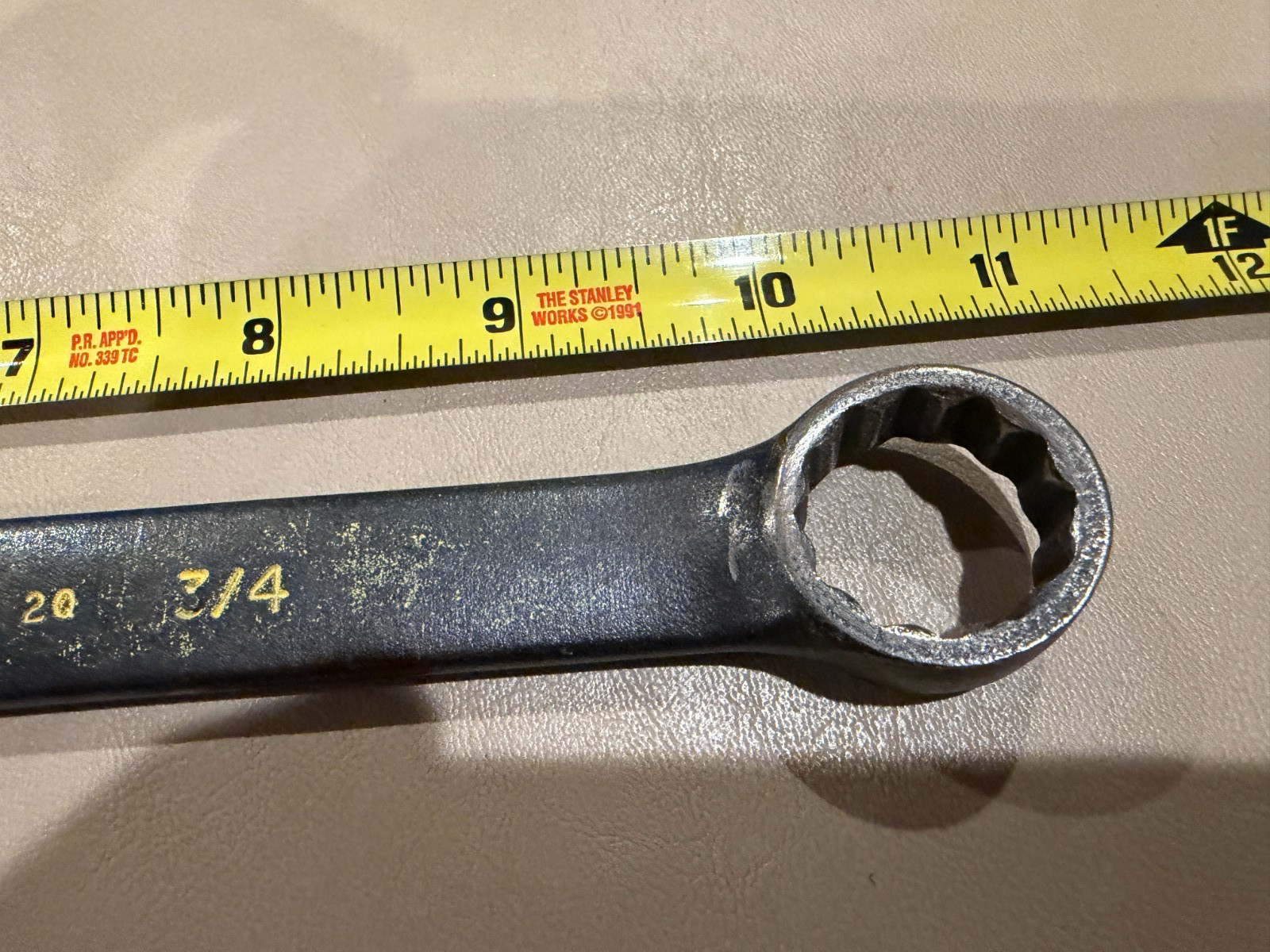 Proto 1224BASD 3/4″ Black Oxide Combination Wrench Anti-Slip Design USA