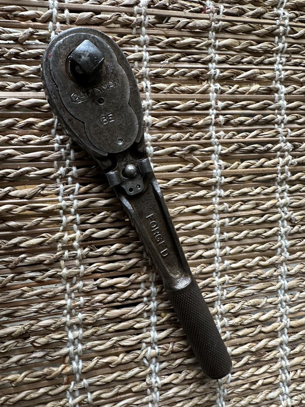 CRAFTSMAN TOOLS VERY RARE VINTAGE 3/8 DRIVE RATCHET “BE” 6-1/2 INCHES LONG