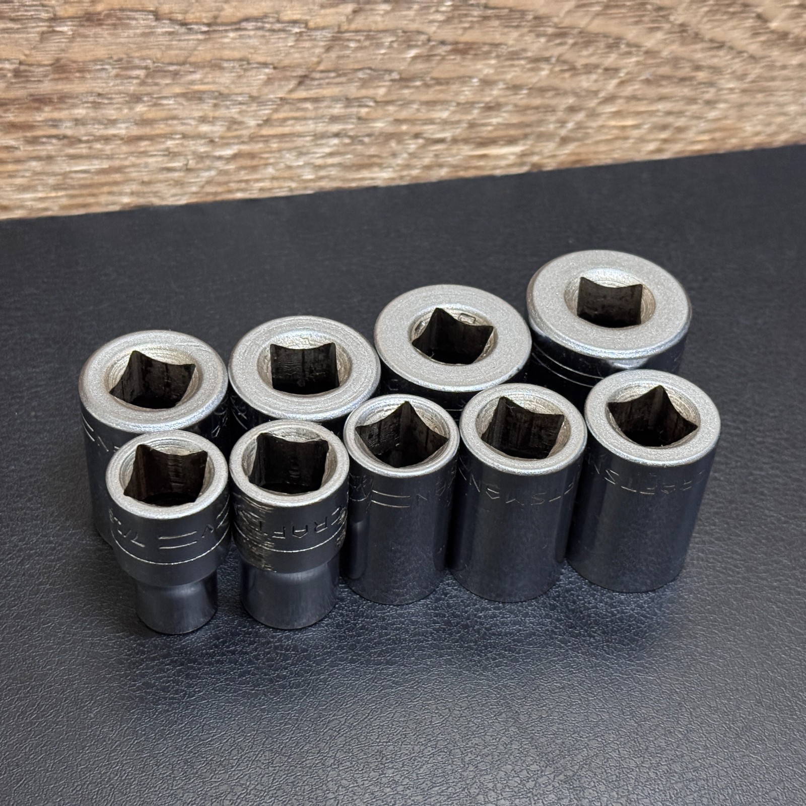 Craftsman Flying =V= 1/2 Drive SAE 12pt & 8pt Socket Set w/ Extensions & U-Joint