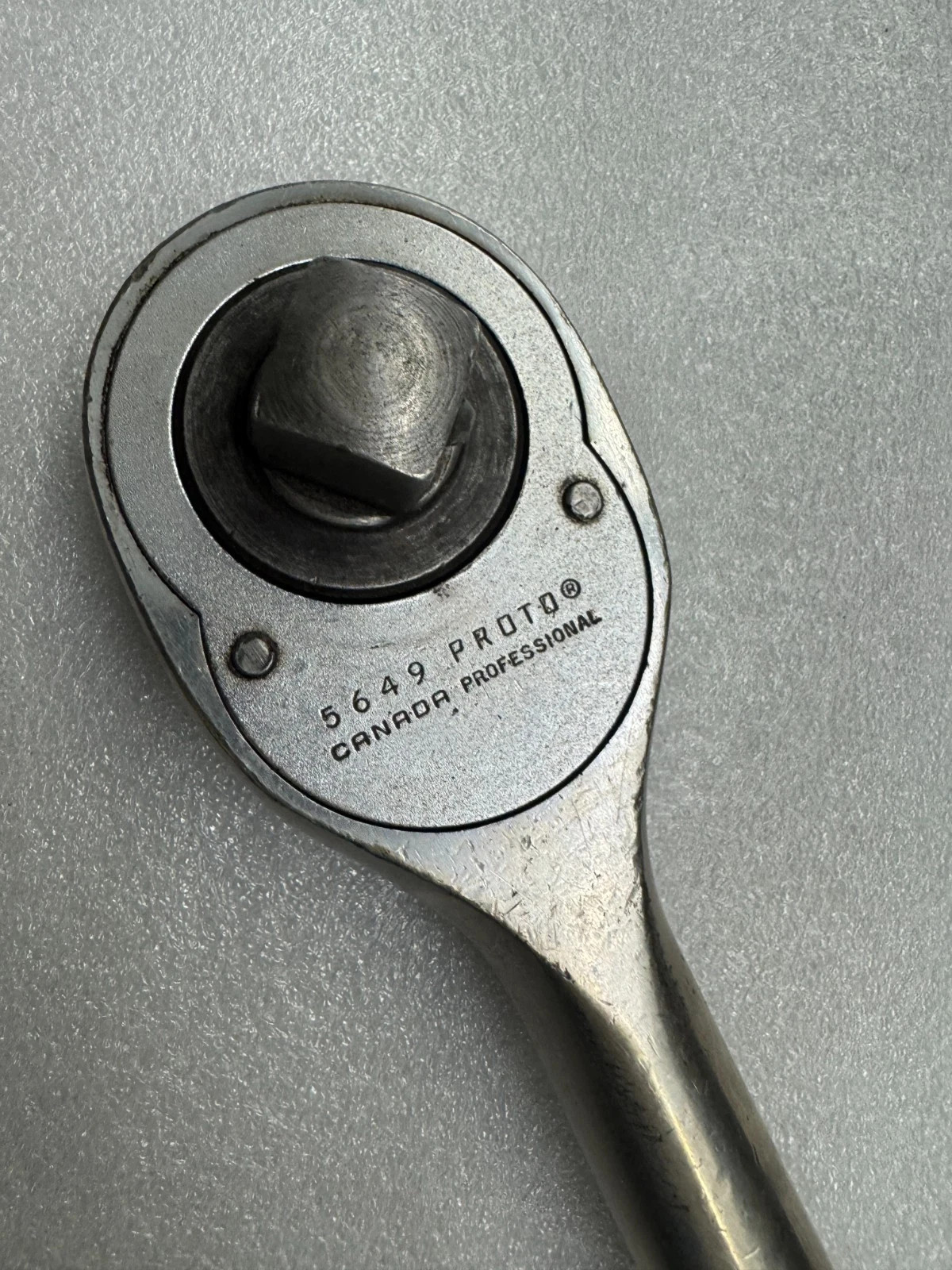 PROTO TOOLS CANADA 5649 RATCHET HANDLE 3/4″ DRIVE HEAVY DUTY MECHANIC AS-IS