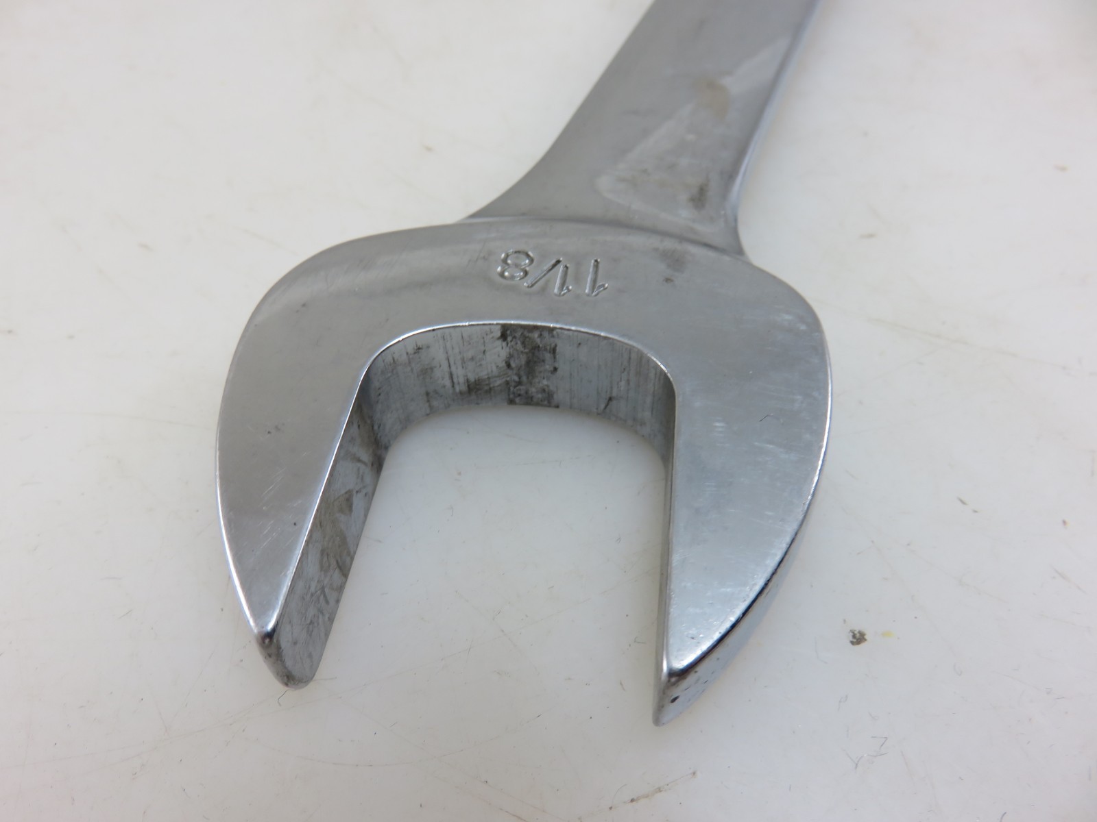 Snap-On OEX36 1-1/8″ Combination Wrench 12pt 15.5″ Long Vintage