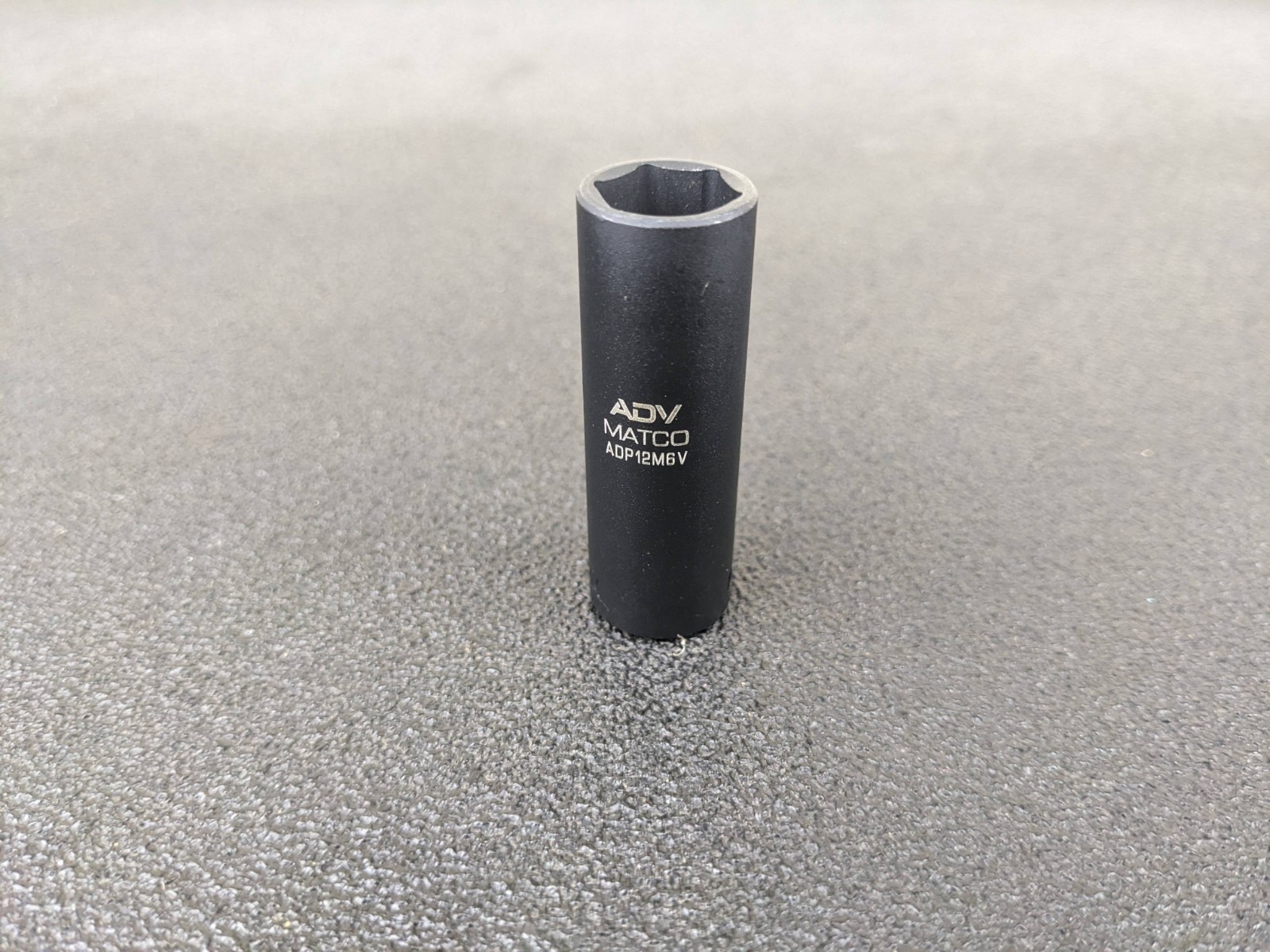 #bp243 MATCO TOOLS ADV NEW ADP12M6V 1/4″ DRIVE 12MM IMPACT SOCKET DEEP 6 POINT