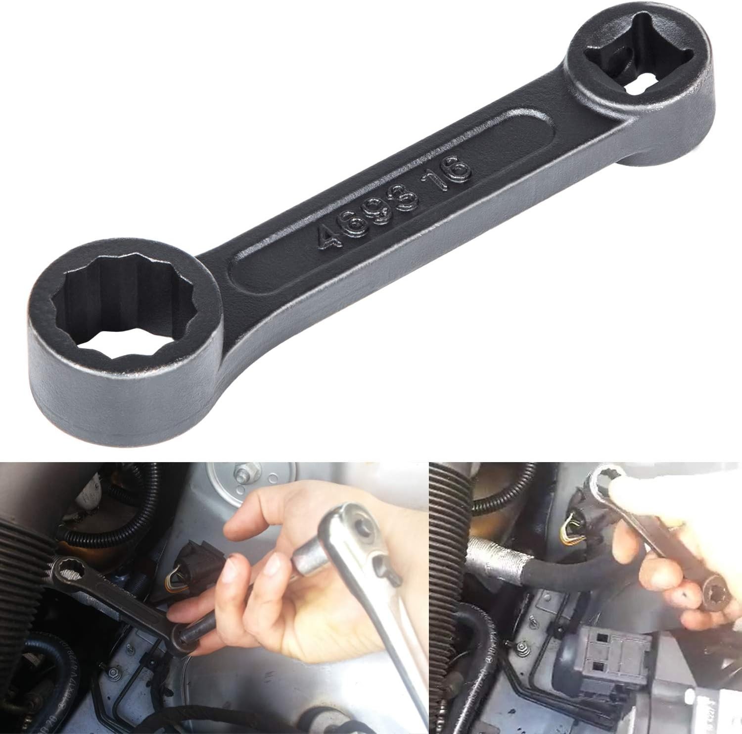 For Mercedes Benz Offset 16mm Engine Mount Socket Wrench W220/ W210/W203/W221