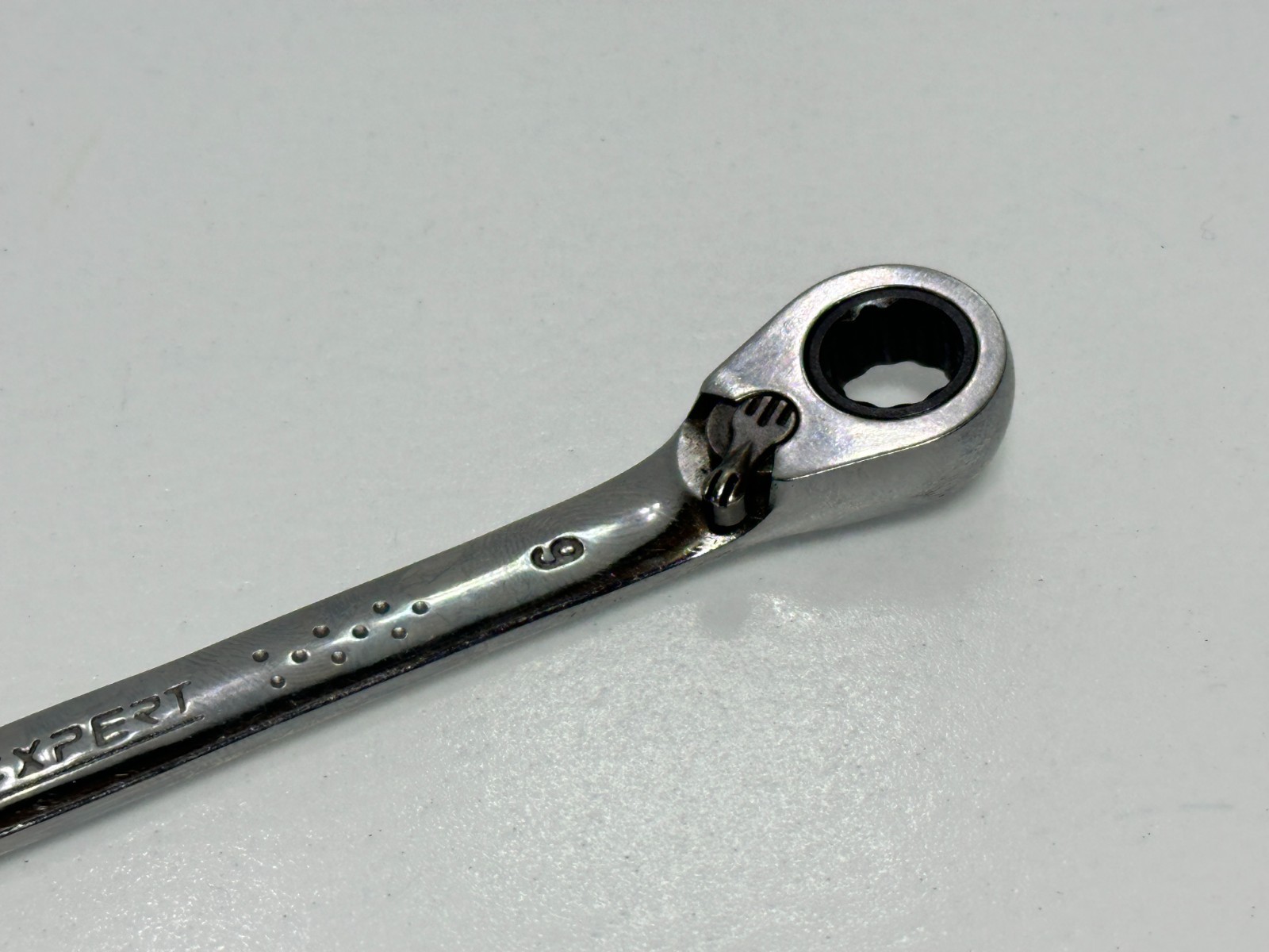 MAC Tools EXPERT E117377 Metric 6mm RATCHETING Combination Wrench, 12 Point