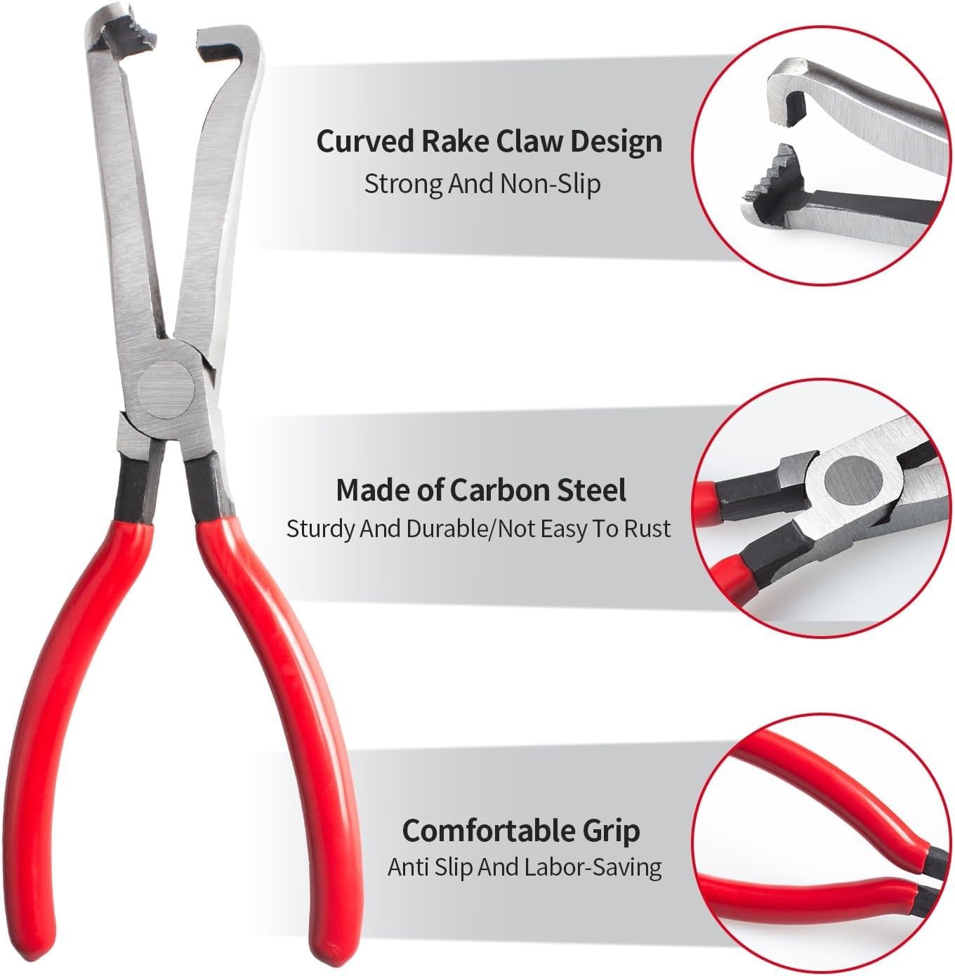 4* Electrical Disconnect Pliers 60° Automotive Electrical Connector Separator