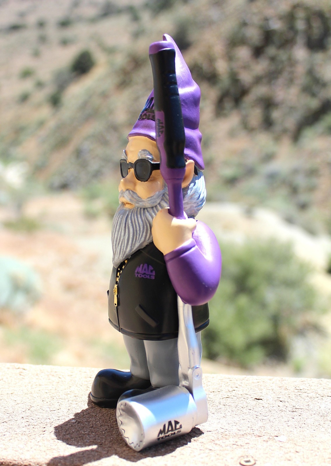 MAC TOOLS – 2026 – GNOME with RATCHET A0014N0V – NEW IN BOX – 8 1/8″ tall PURPLE