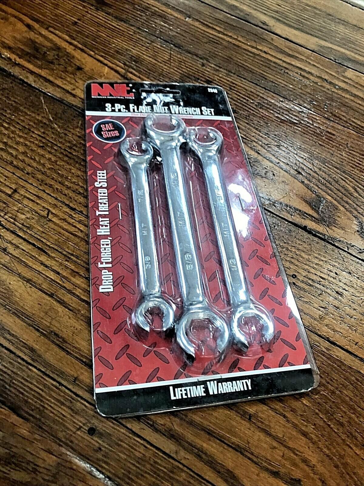 NEW Mit 3pc Flare Nut Wrench Set MICHIGAN INDUSTRIAL TOOLS