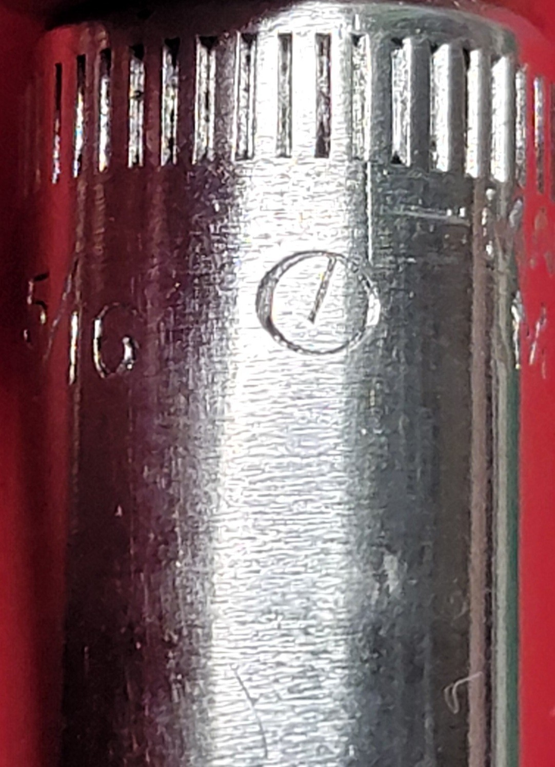 Vintage M-410 Snap-on 9/32 drive Midget socket 8 Point 5/16″