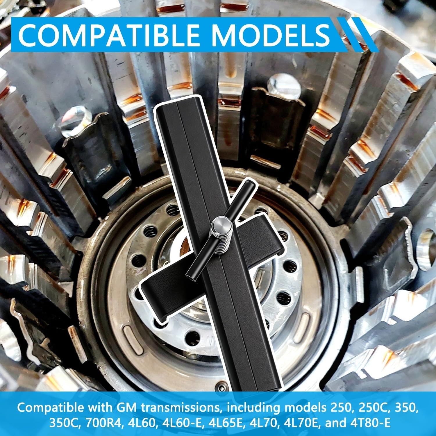Durable GM Transmission Tool Compatible with 4L60, 4L80-E for Piston Removal