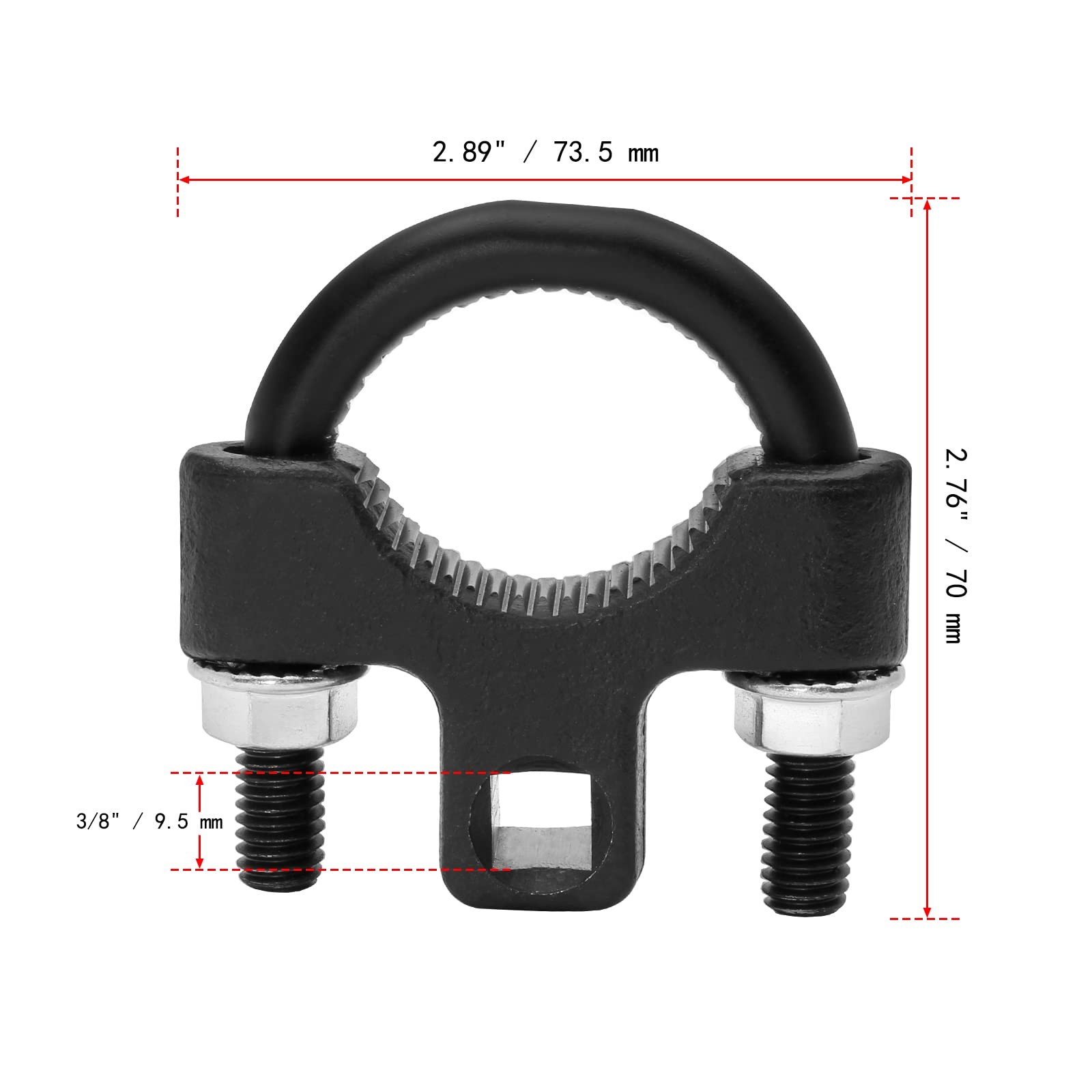 Herramienta Extracción Bieleta Dirección Interior Universal 3/8 Tie Rod Remover