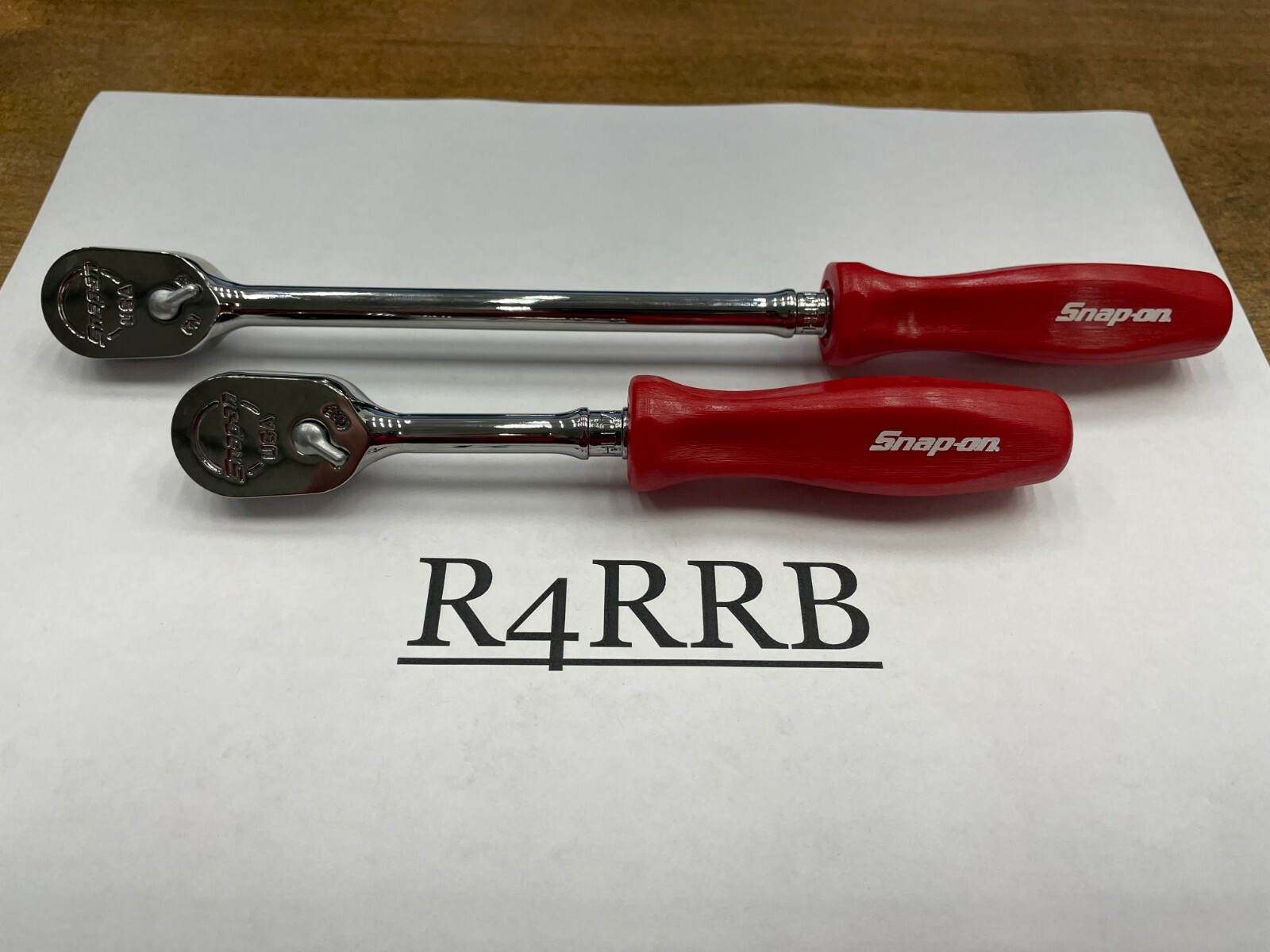 Snap-on Tools USA NEW 1/4″ Drive RED Hard Handle Ratchet Lot Set THLD72 THLLD72