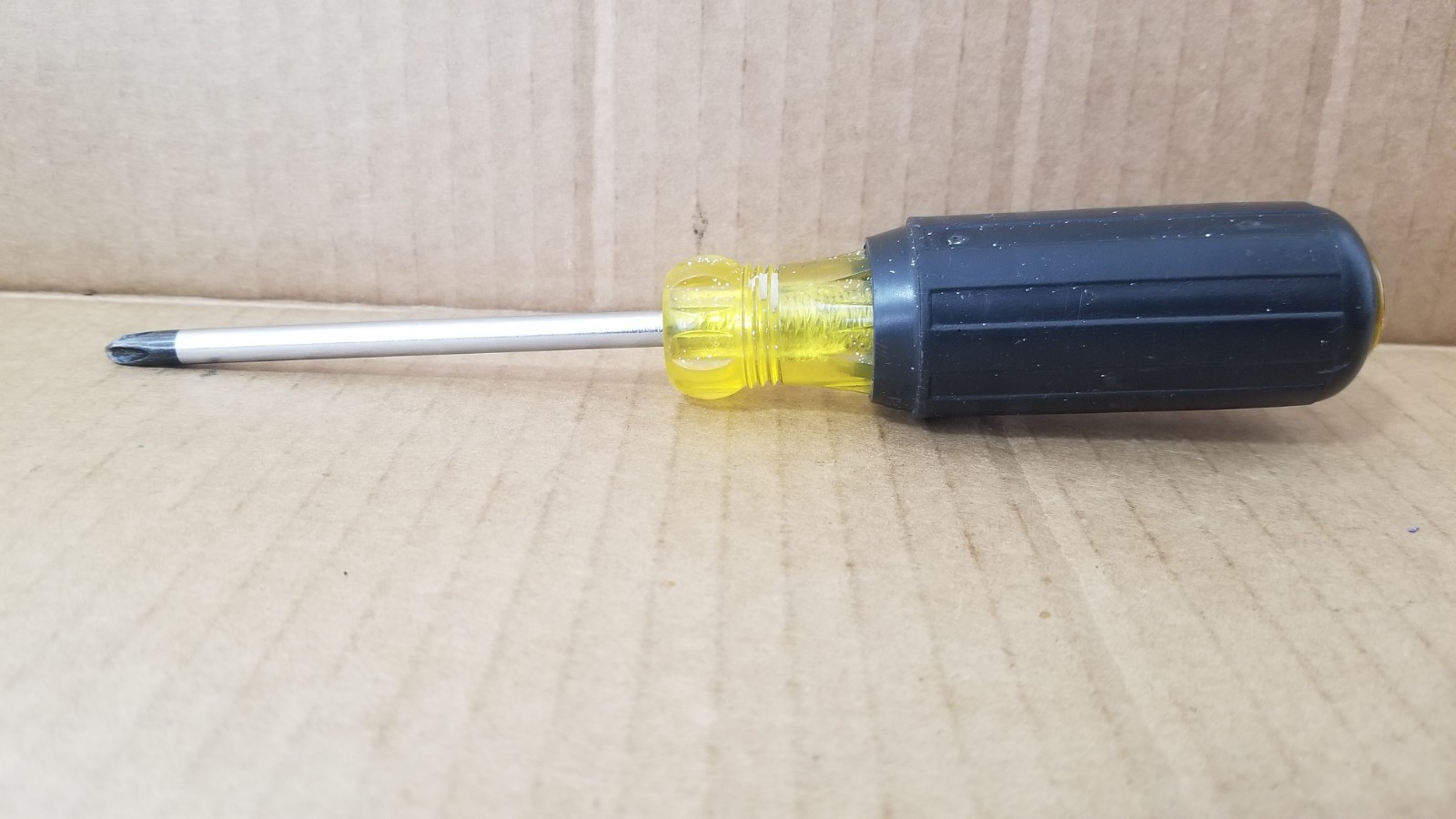 Vintage Black &Yellow Phillips Screwdriver VGC