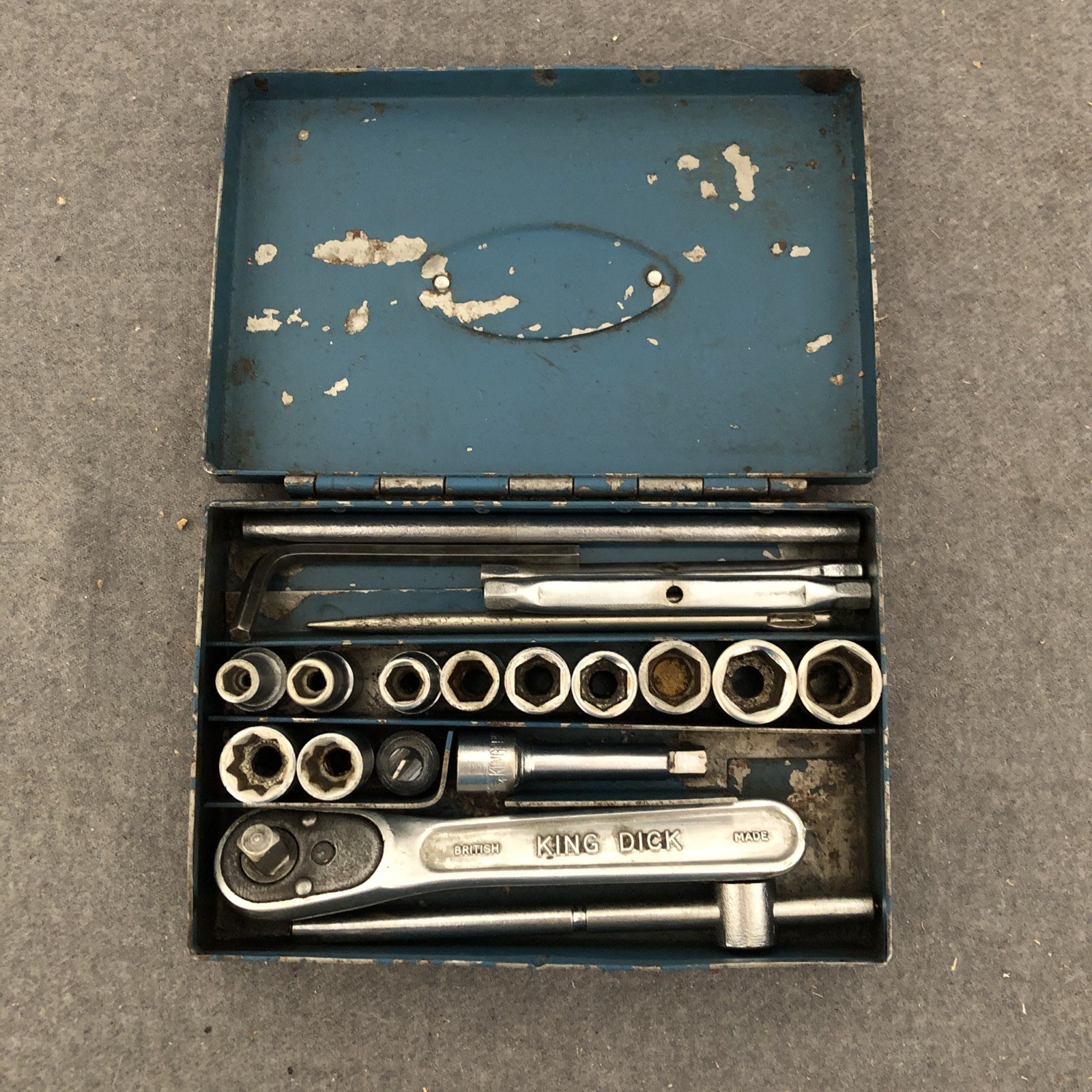Vintage King Dick 1/4 Inch Drive Socket Set