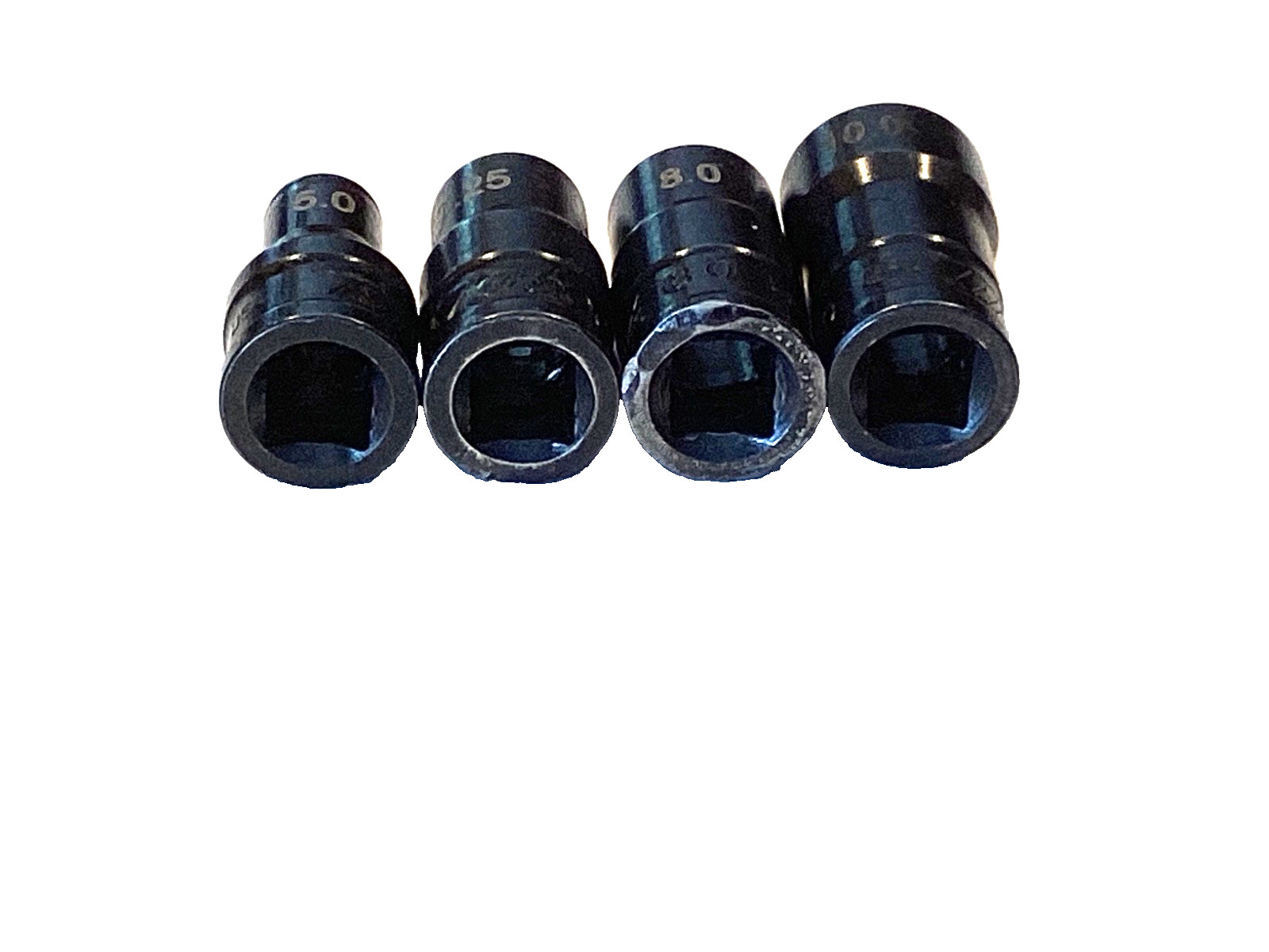 TurboSocket USA 4 Piece 1/4” Drive Shallow Damaged Bolt Twist Socket Set NICE