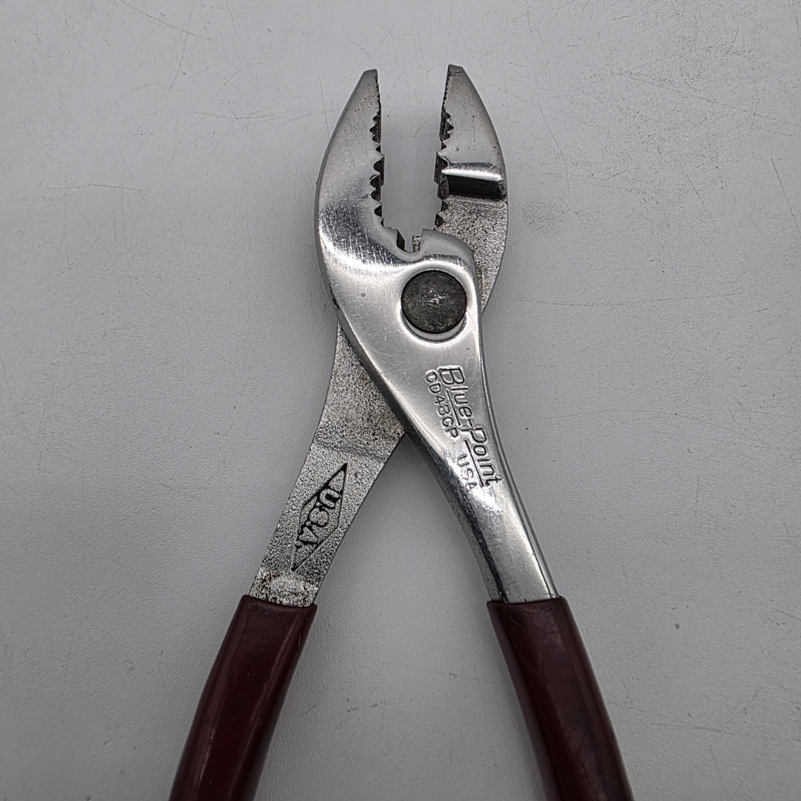 🇺🇸 Blue-Point Tools USA CD48CP Red Slip Joint General Purpose Pliers