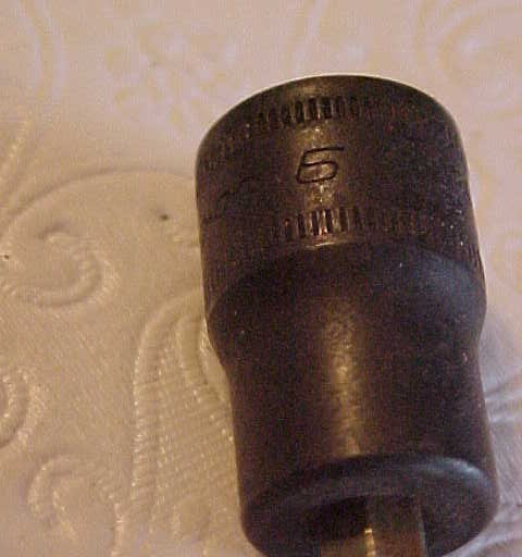 USED SNAP-ON 6mm HEX/ALLEN 3/8″ DRIVE SOCKET PFAM6E USA NONIMPACT