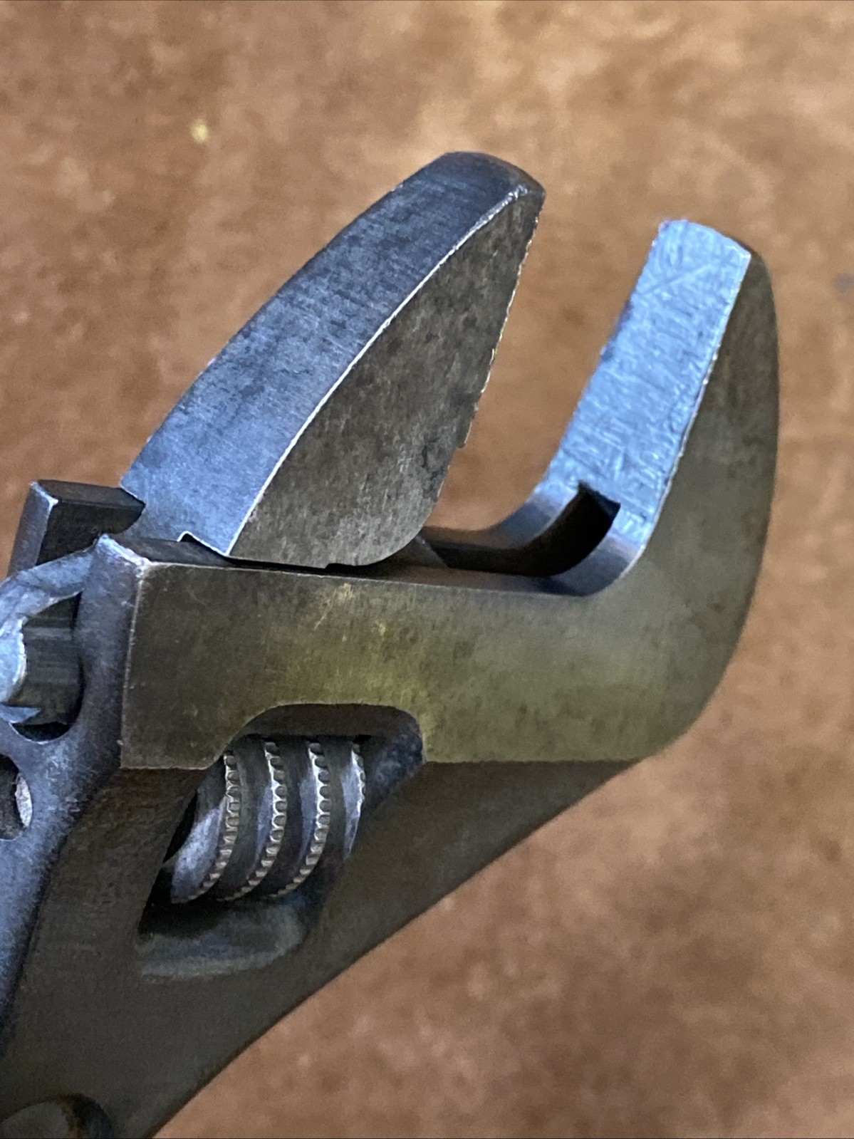Proto 10 inch Adjustable Wrench 710-S Jaws And Wheel Are Tight Solid USA