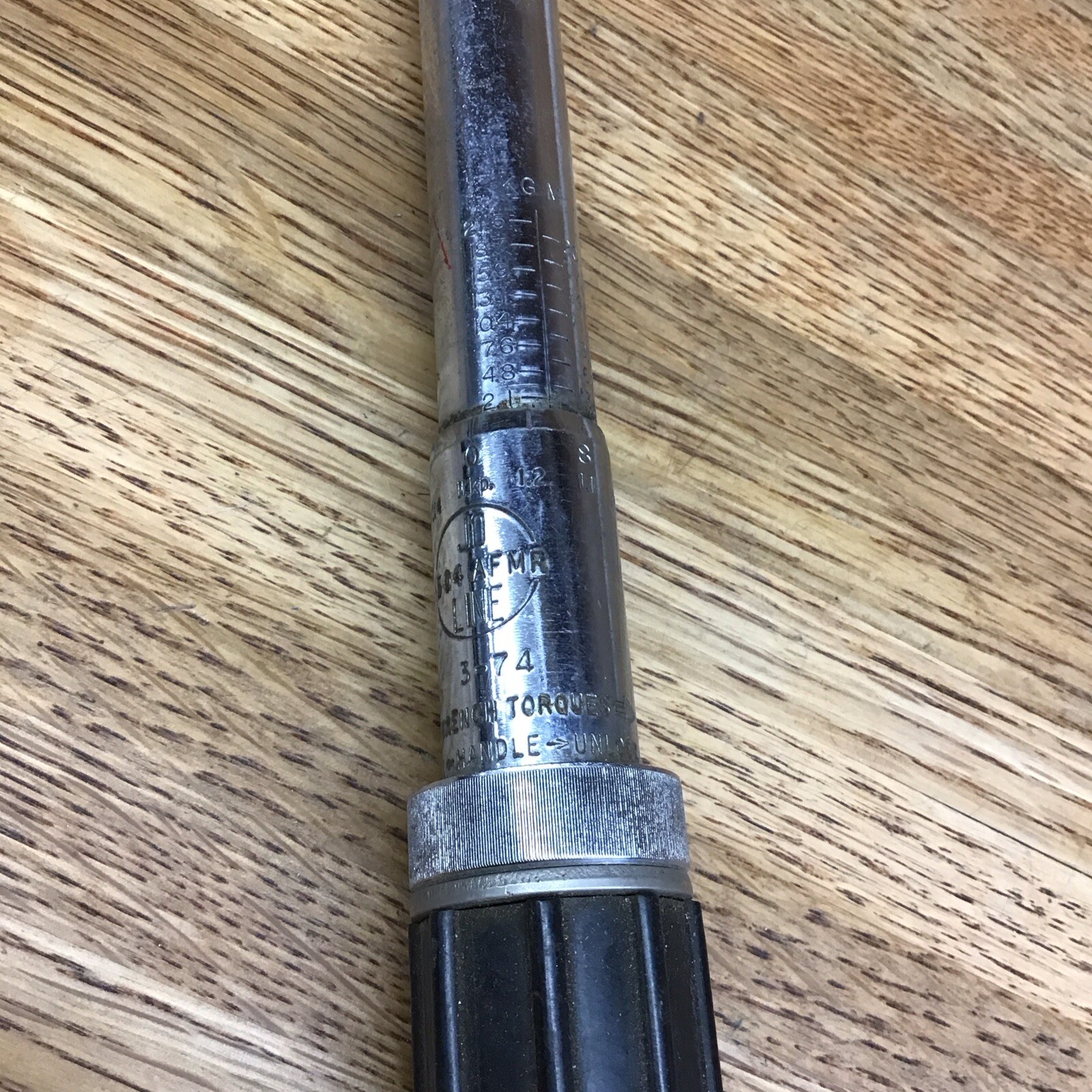 Vintage JOLINE JO-LINE Torque Wrench 10 – 150 lbs 1504 AFMR 1/2″ Drive G6