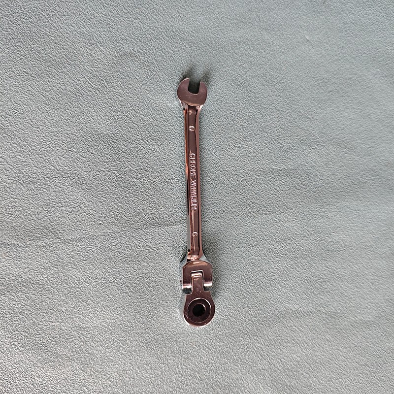 6mm Metric Flexible Head Ratcheting Ratchet Wrench Spanner Tool Combination