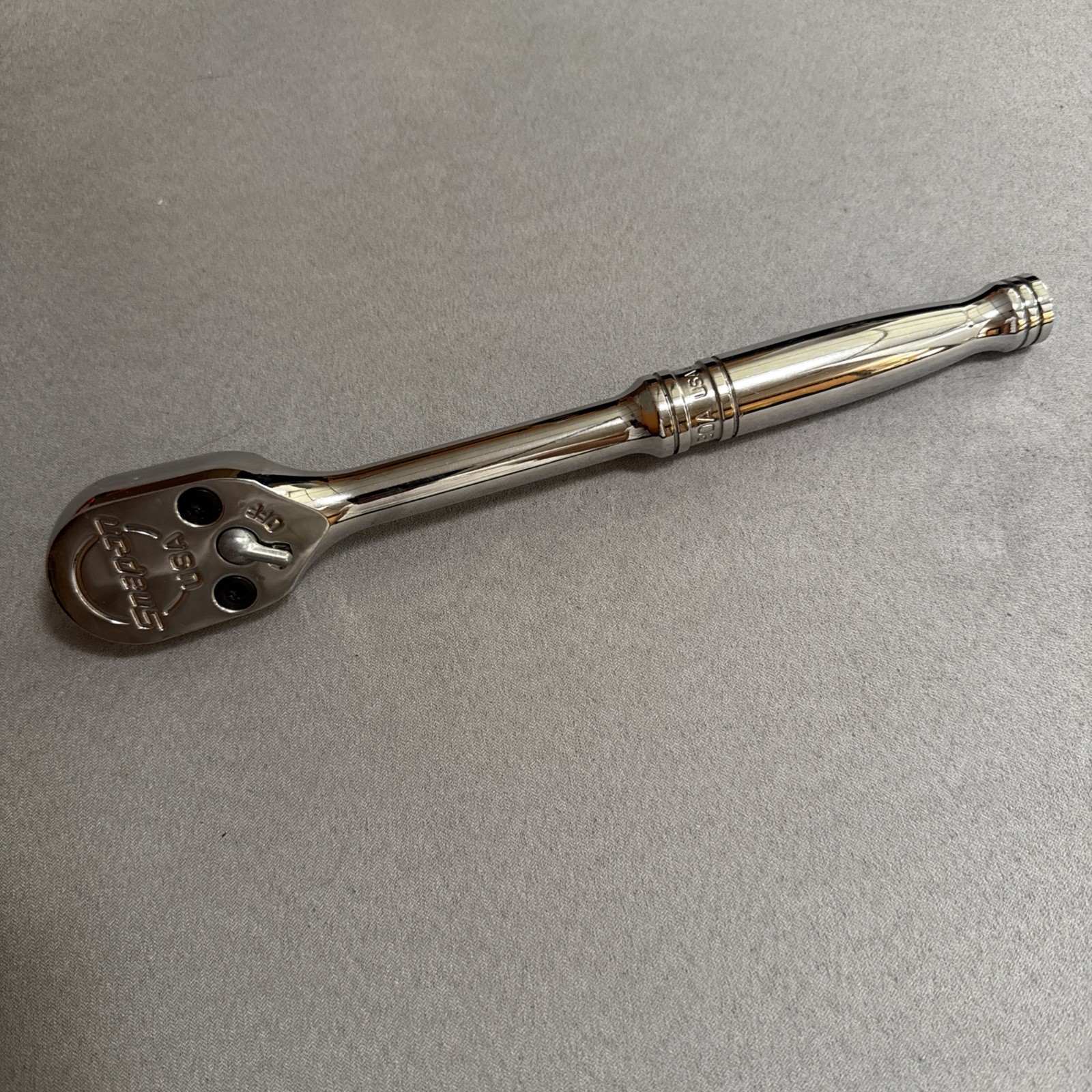 Snap-On Tools S80A 1/2″ Dual Drive 80 Fine Tooth Ratchet USA – New