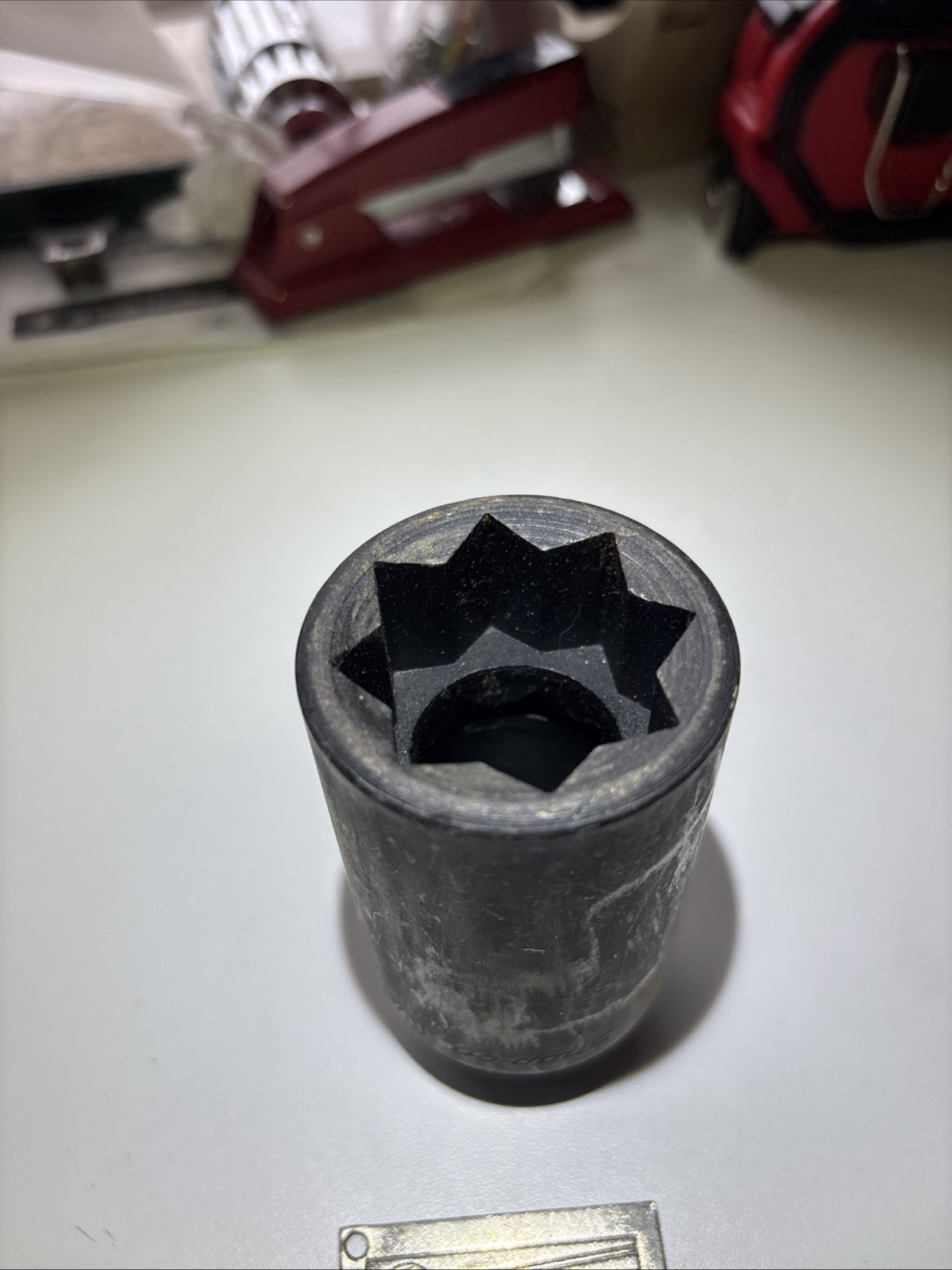 Snap-on 1 1/8 Square Not Impact Socket, Part Number SIPR436 Nice! 🇺🇸
