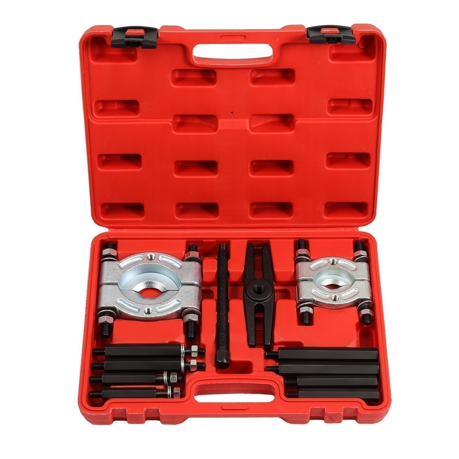 12PCS Heavy Duty Bearing Separator Removal Tool Kit Wheel Hub Axle Puller Set